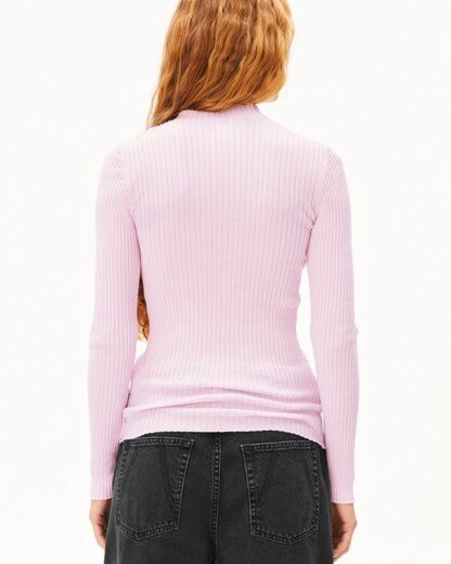 ARMEDANGELS ALAANIA Damen Pullover Slim Fit aus Bio-Baumwolle – Ansicht 2