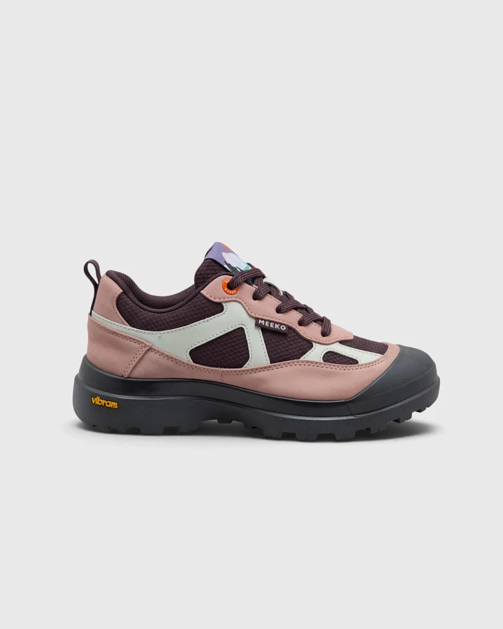 MEEKO Herren vegan Sneakers Nanuk Grape