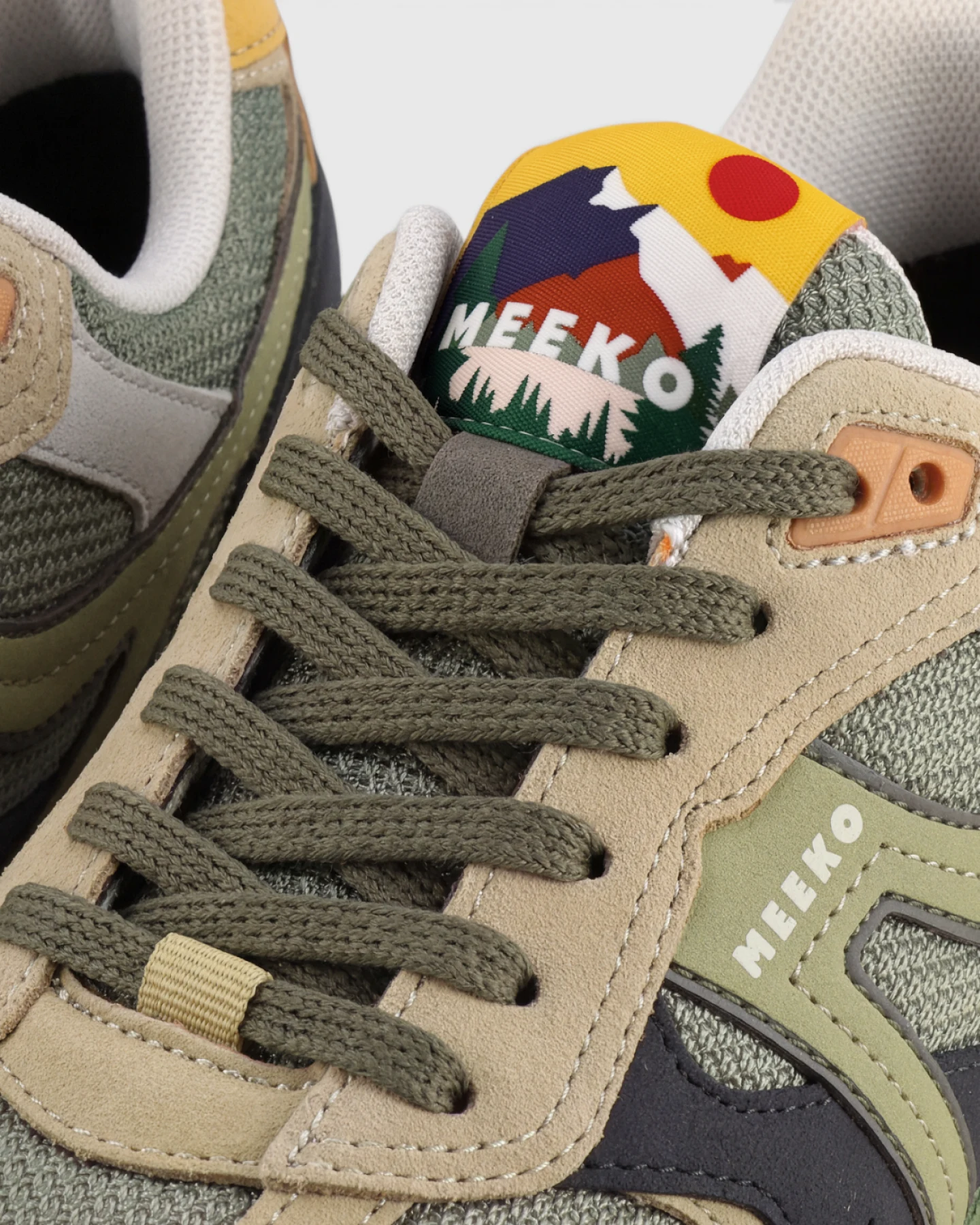 MEEKO Herren vegan Sneaker Capra Vegetal Grün – Ansicht 2