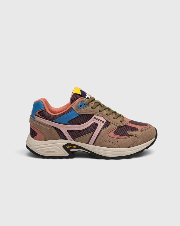 MEEKO Herren vegan Sneaker Capra Natif Braun