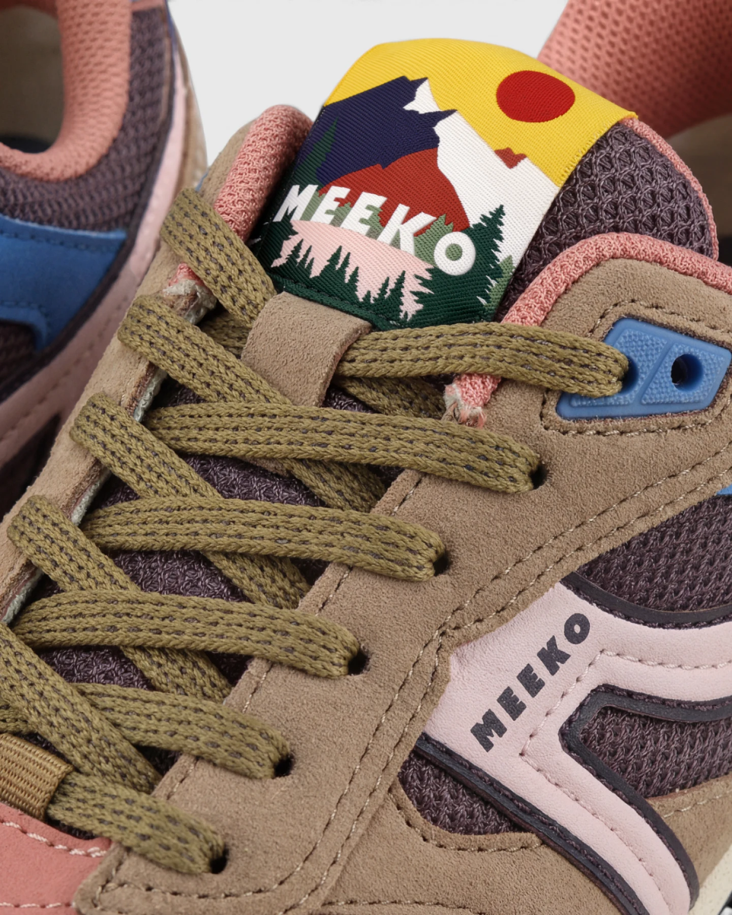 MEEKO Herren vegan Sneaker Capra Natif Braun – Ansicht 2