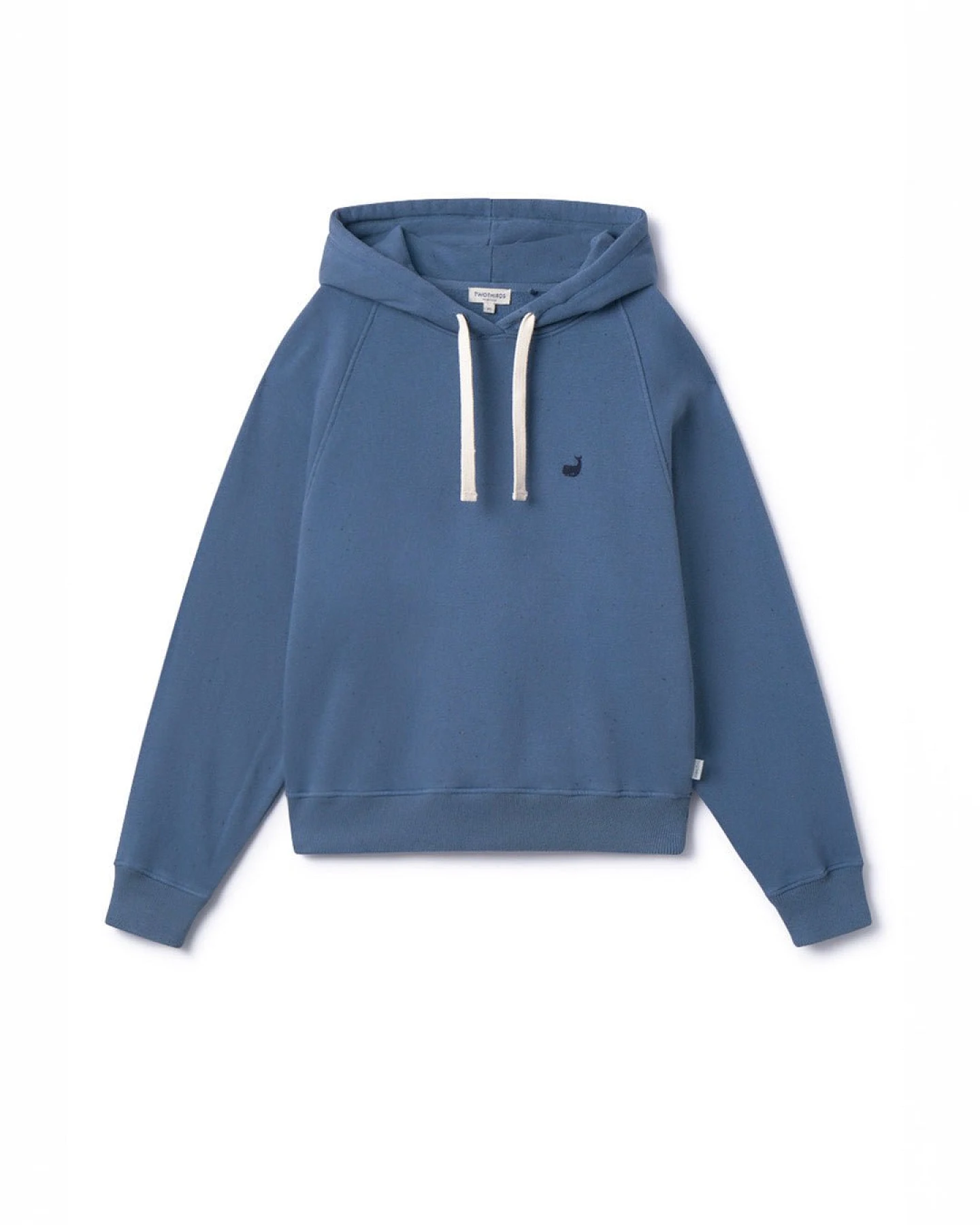 TWOTHIRDS Damen vegan Hoodie Leskov Staubblau – Ansicht 2