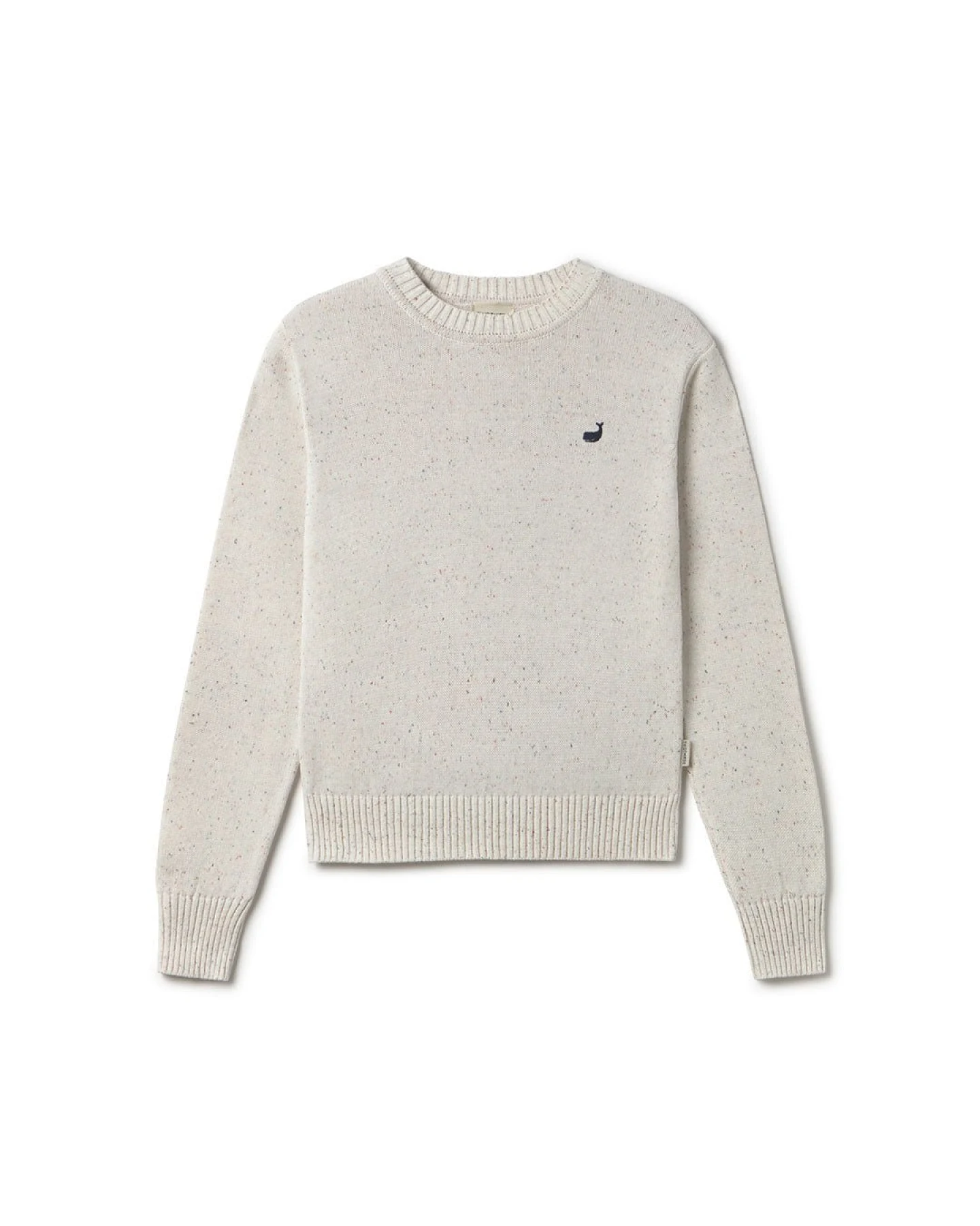 TWOTHIRDS Damen vegan Strickpullover Wando Ecru Mehrfarbige Noppen – Ansicht 2