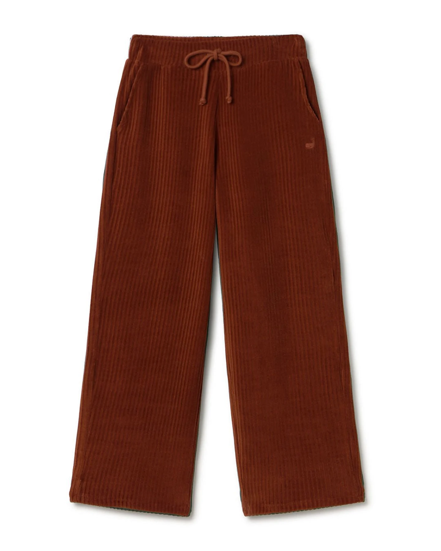 TWOTHIRDS Damen vegan Hose Abruka Weinrot – Ansicht 2