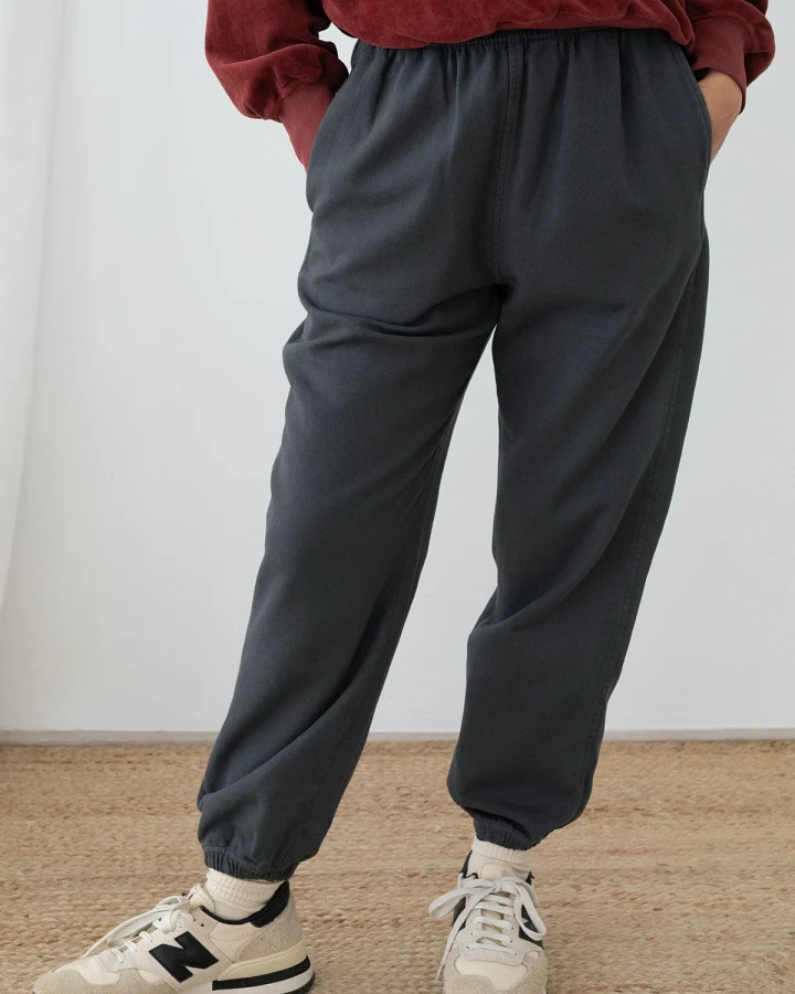TWOTHIRDS Damen vegan Hose Solmara Dark Sand