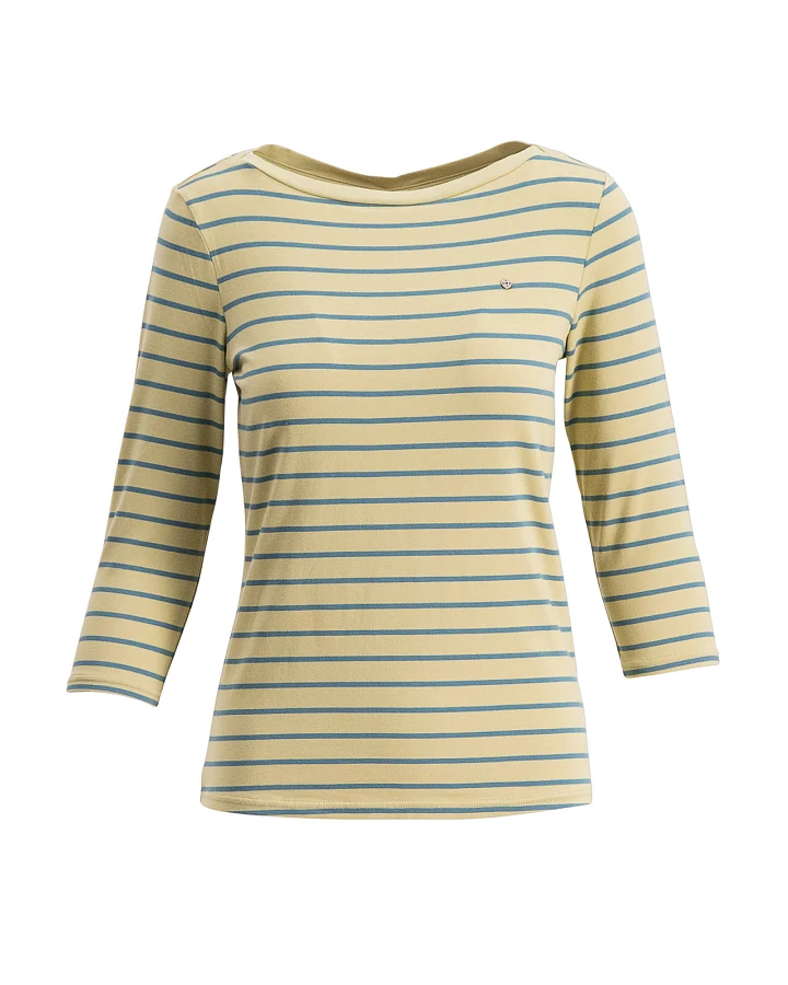 3/4-Arm-Shirt logo stripes sailorette 3/4 shirt