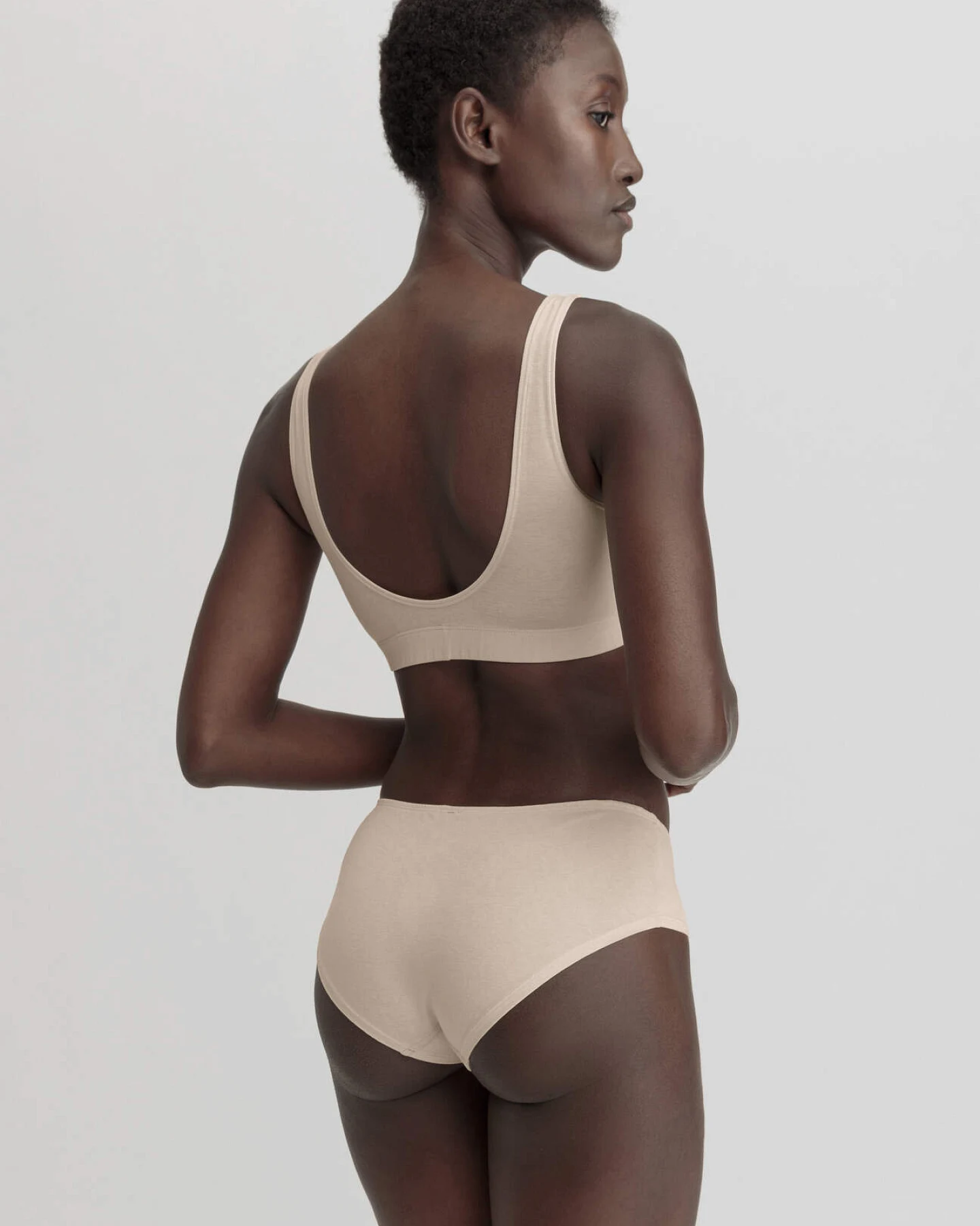 hessnatur Damen Panty Regular Cut im 3er-Pack COTTON FEEL aus Bio-Baumwolle - rosa - Größe 34 – Ansicht 2