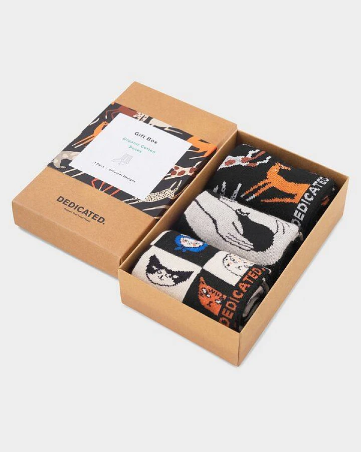 DEDICATED Box mit 3 Paar Socken - ENIKO EGED