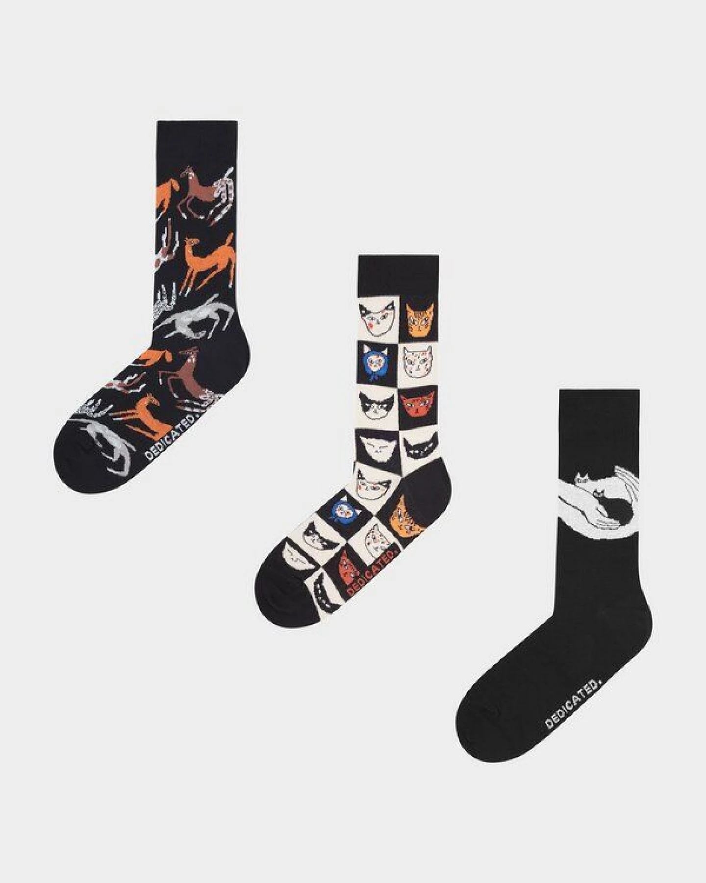 DEDICATED Box mit 3 Paar Socken - ENIKO EGED – Ansicht 2