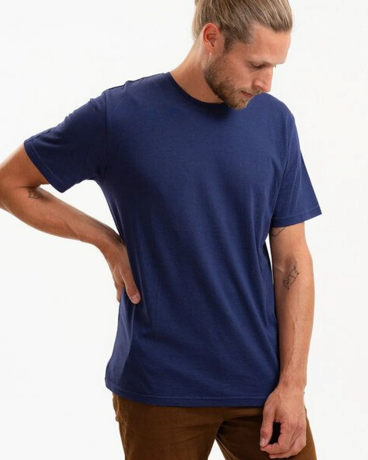 GARY MASH Basic Herrenshirt aus TENCEL Modal Mix – Ansicht 2