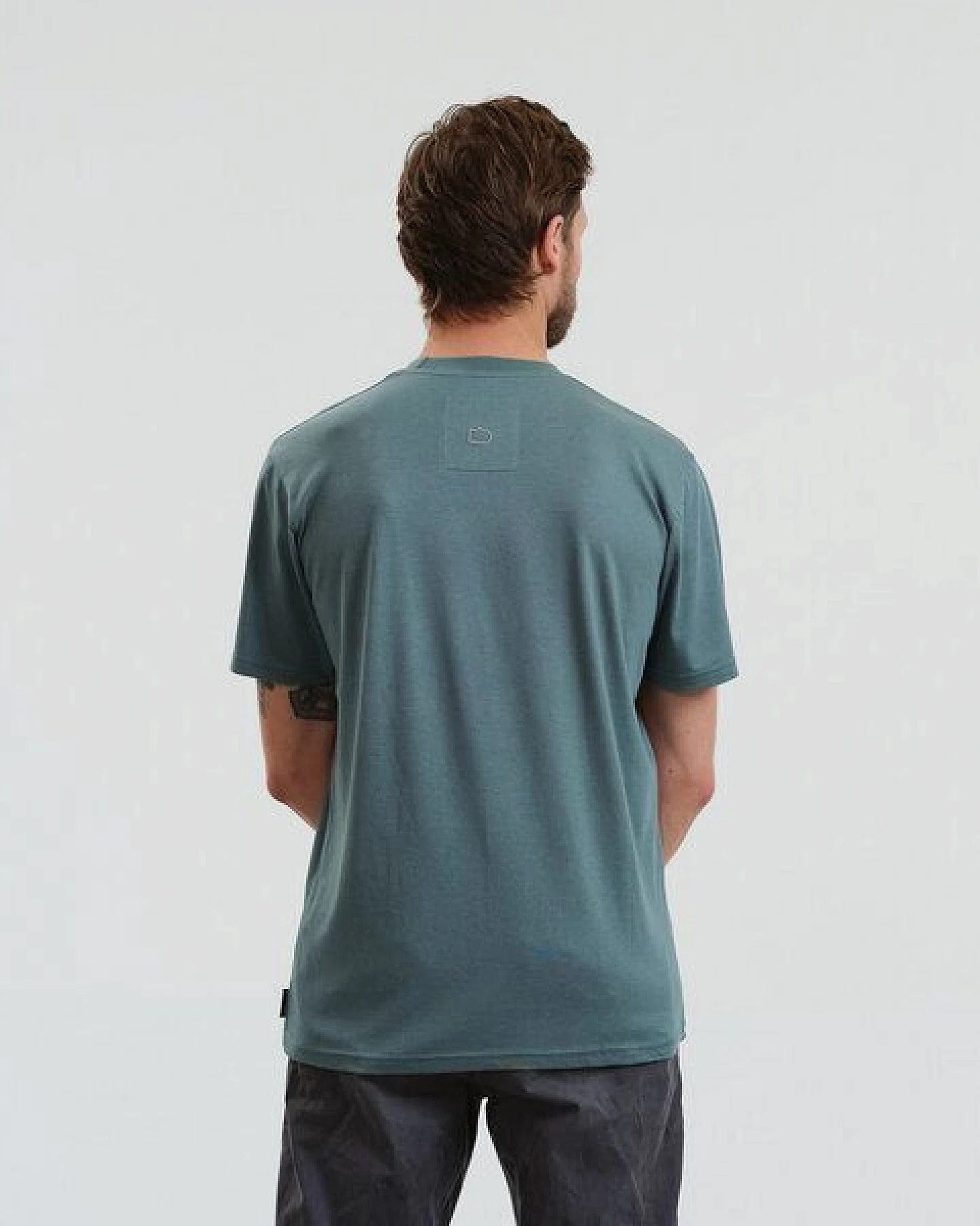 GARY MASH Herren Basic T-Shirt aus TENCEL Modal Mix – Ansicht 3