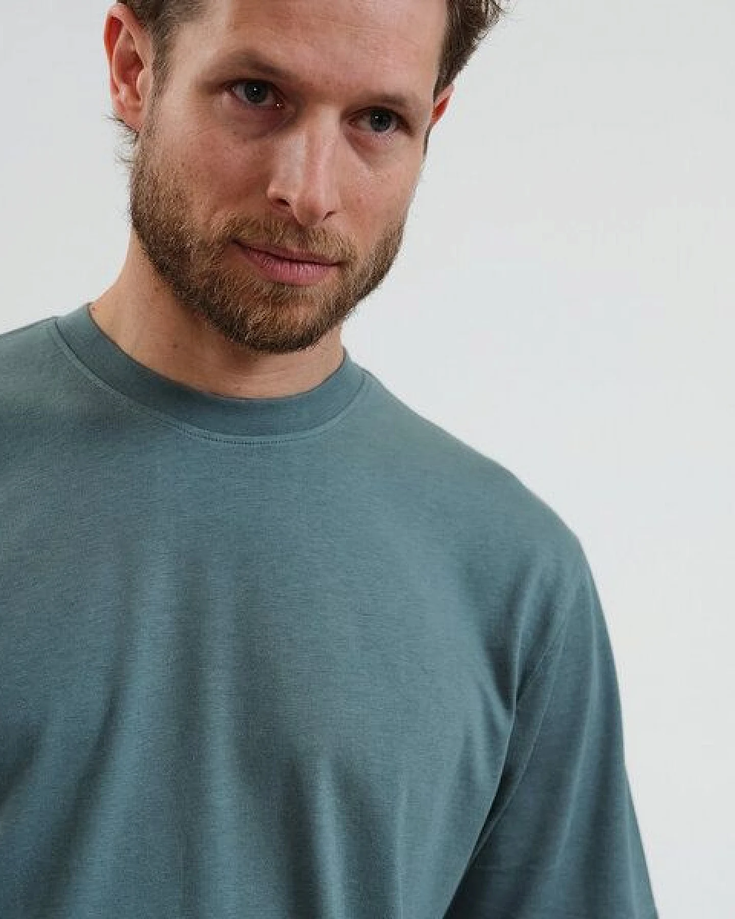 GARY MASH Herren Basic T-Shirt aus TENCEL Modal Mix – Ansicht 4