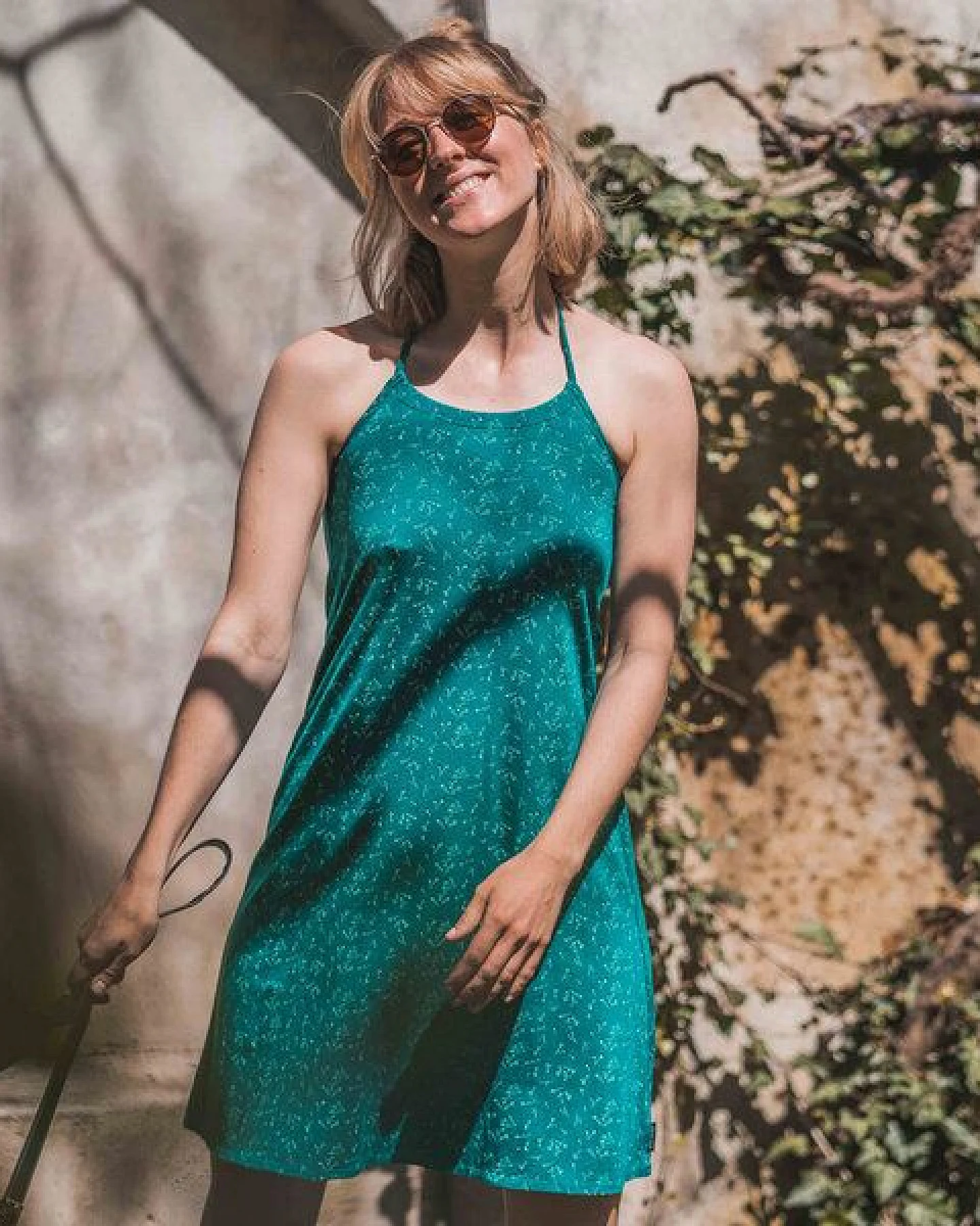 GARY MASH Neckholder Kleid Tracy aus LENZING ECOVERO Mix – Ansicht 2