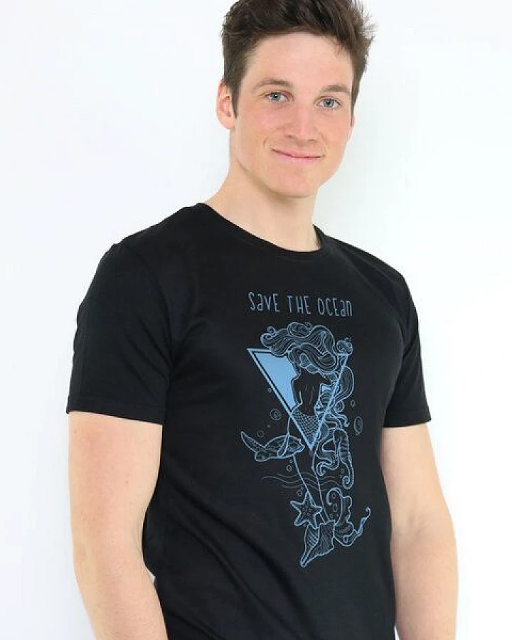 GARY MASH Shirt Save the Ocean aus Modal®-Mix