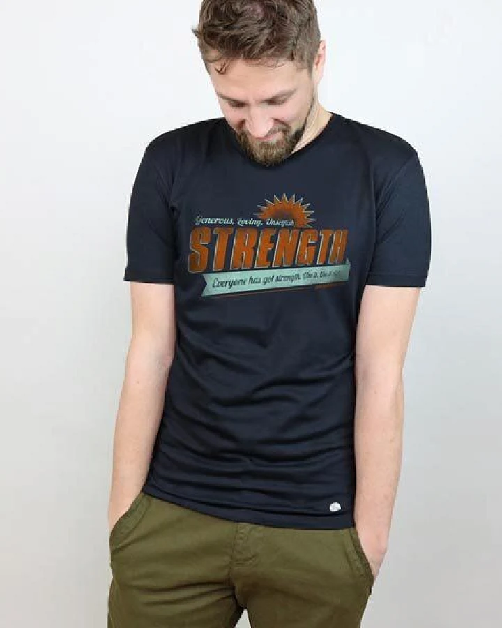 GARY MASH Shirt Strength aus Modal®-Mix