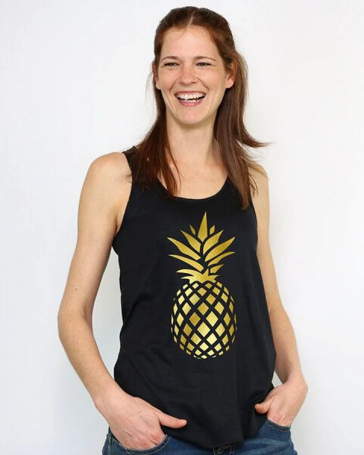 GARY MASH Top Pineapple aus Modal®-Mix