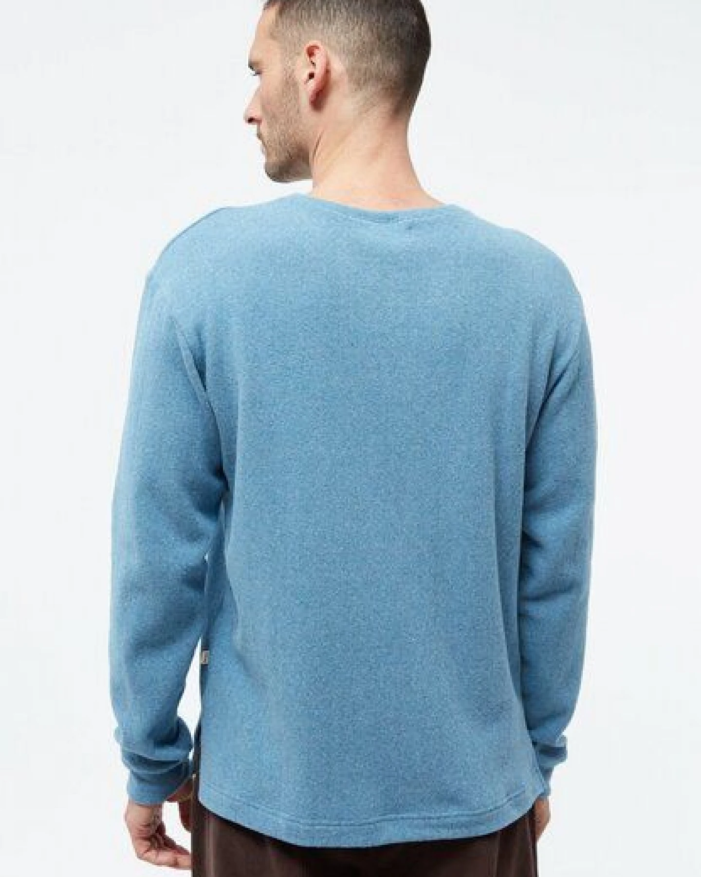 Givn Berlin Longsleeve GBTORBEN aus recycelter Baumwolle - Frosty Blue – Ansicht 4