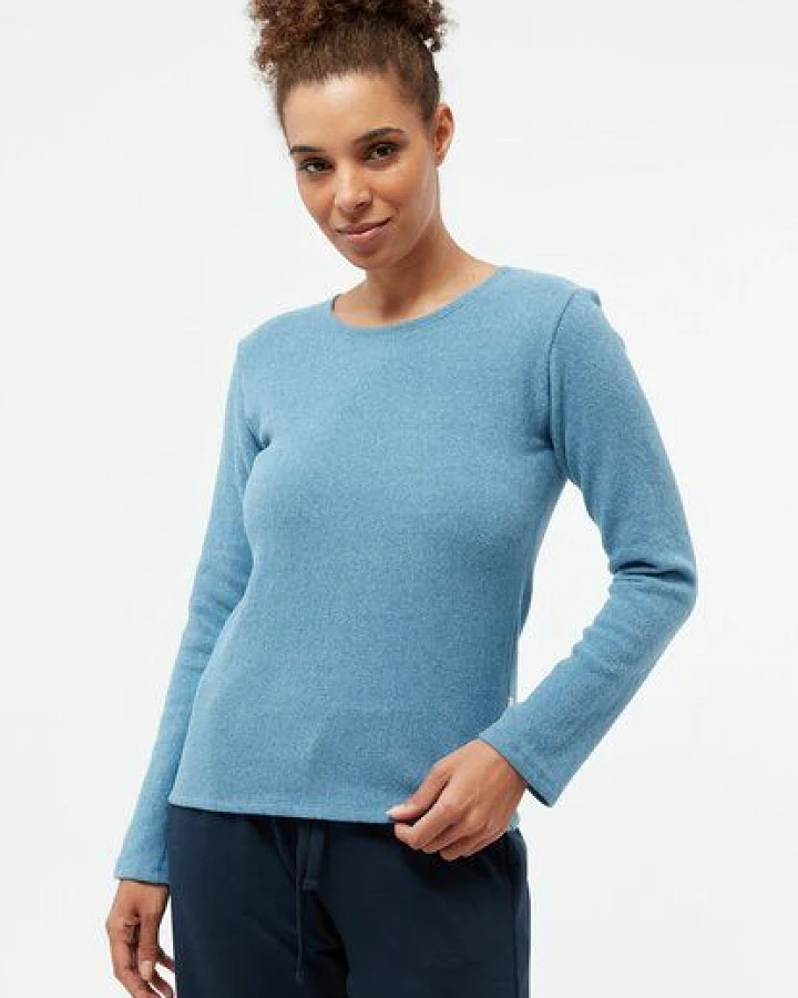 Givn Berlin Sweater GBLUCILLE aus recycelter Baumwolle - Frosty Blue