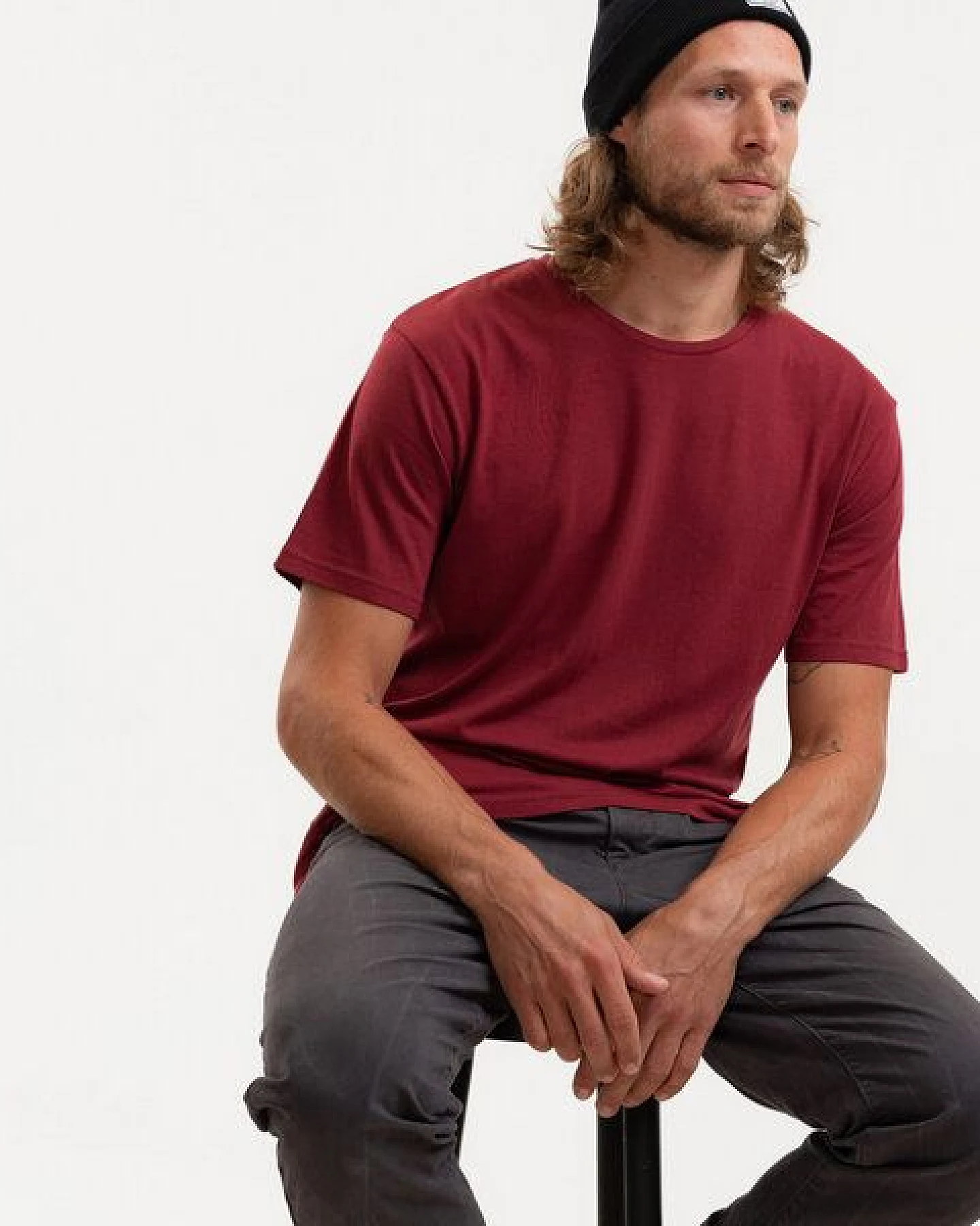 GARY MASH Basic Herrenshirt aus TENCEL Modal Mix – Ansicht 2
