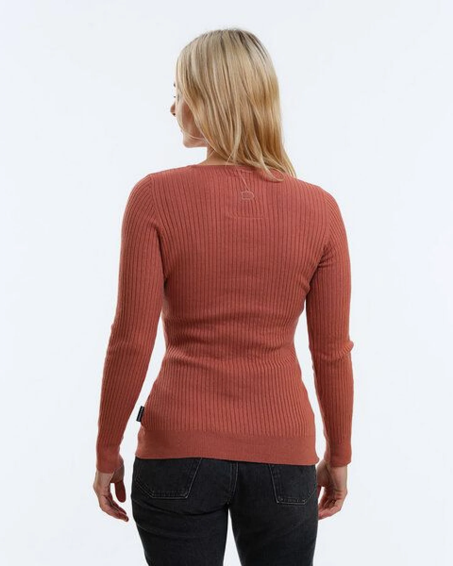 GARY MASH Gestrickter Slim Fit Pullover Yuma in Rippstrick – Ansicht 4