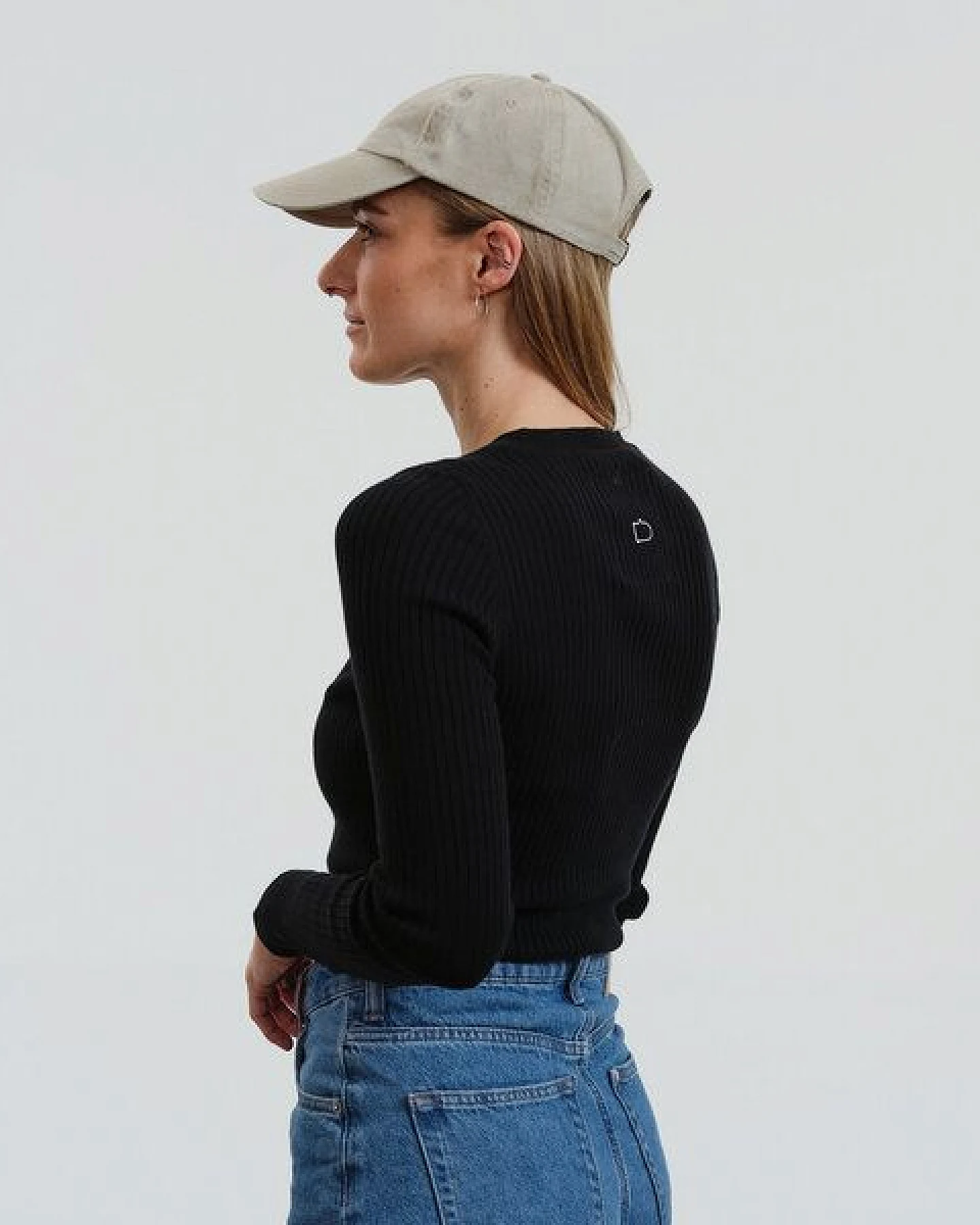 GARY MASH Gestrickter Slim Fit Pullover Yuma in Rippstrick – Ansicht 4