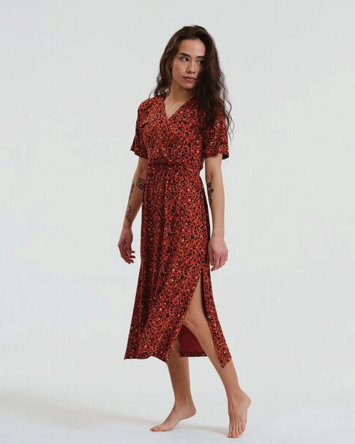 GARY MASH Midikleid Helena aus LENZING ECOVERO Mix – Ansicht 3
