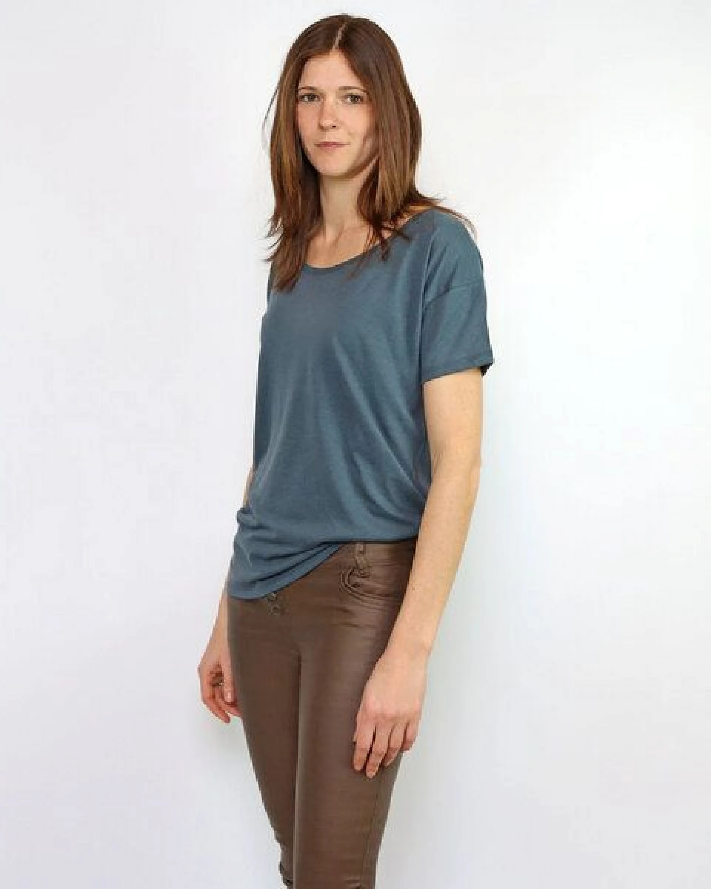GARY MASH Oversize Shirt Anthrazit aus Tencel®-Mix – Ansicht 3