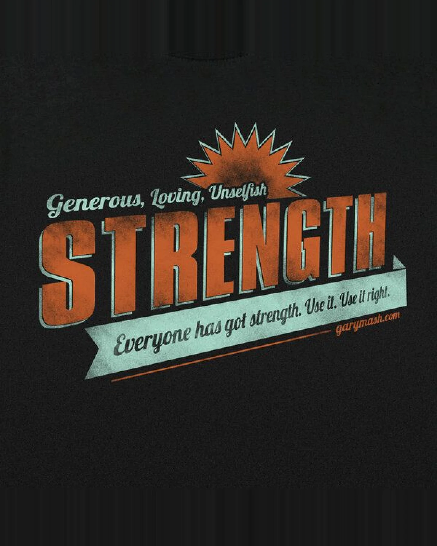 GARY MASH Shirt Strength aus Modal®-Mix – Ansicht 4