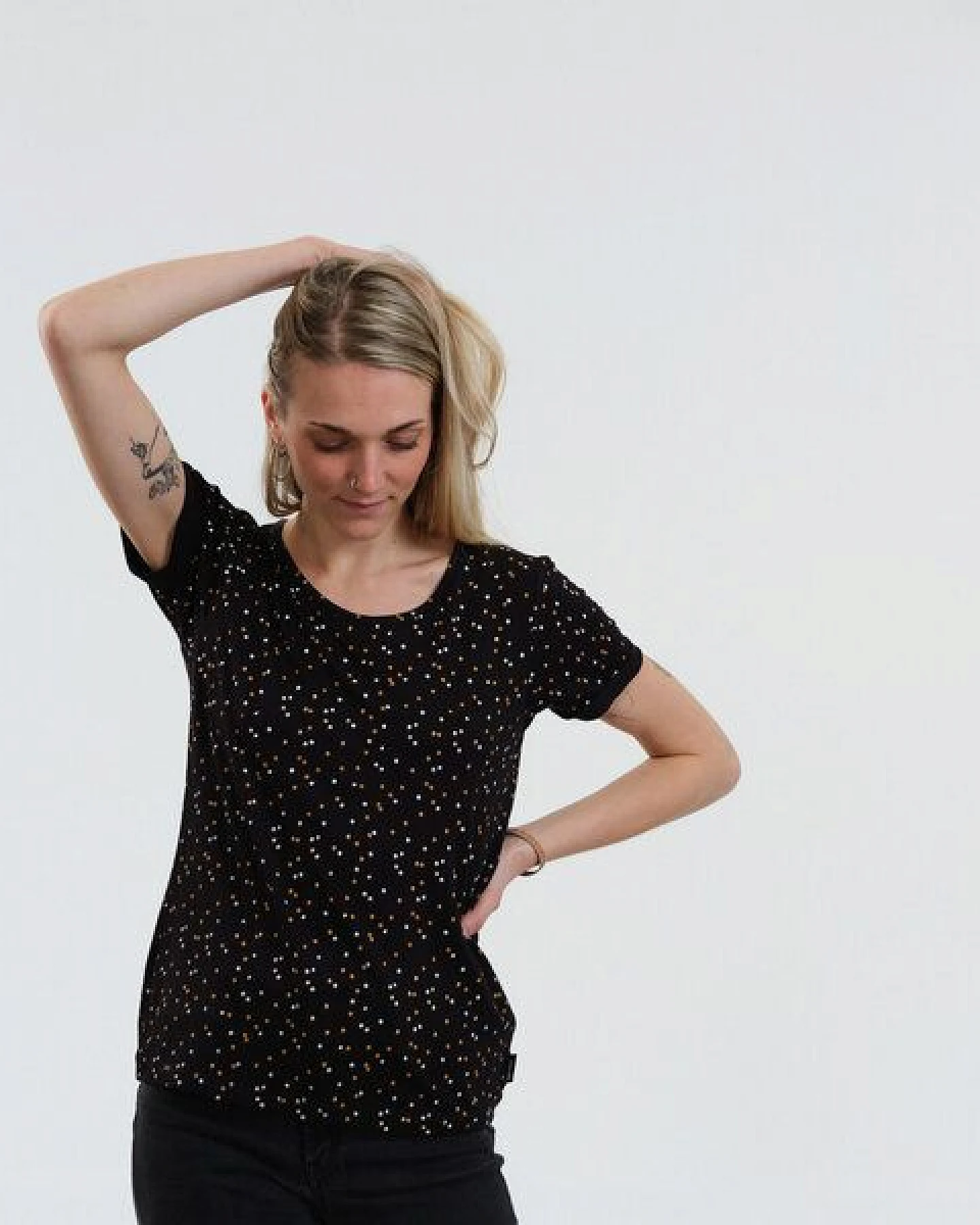 GARY MASH Shirt Taylor Dots aus LENZING ECOVERO Mix – Ansicht 2