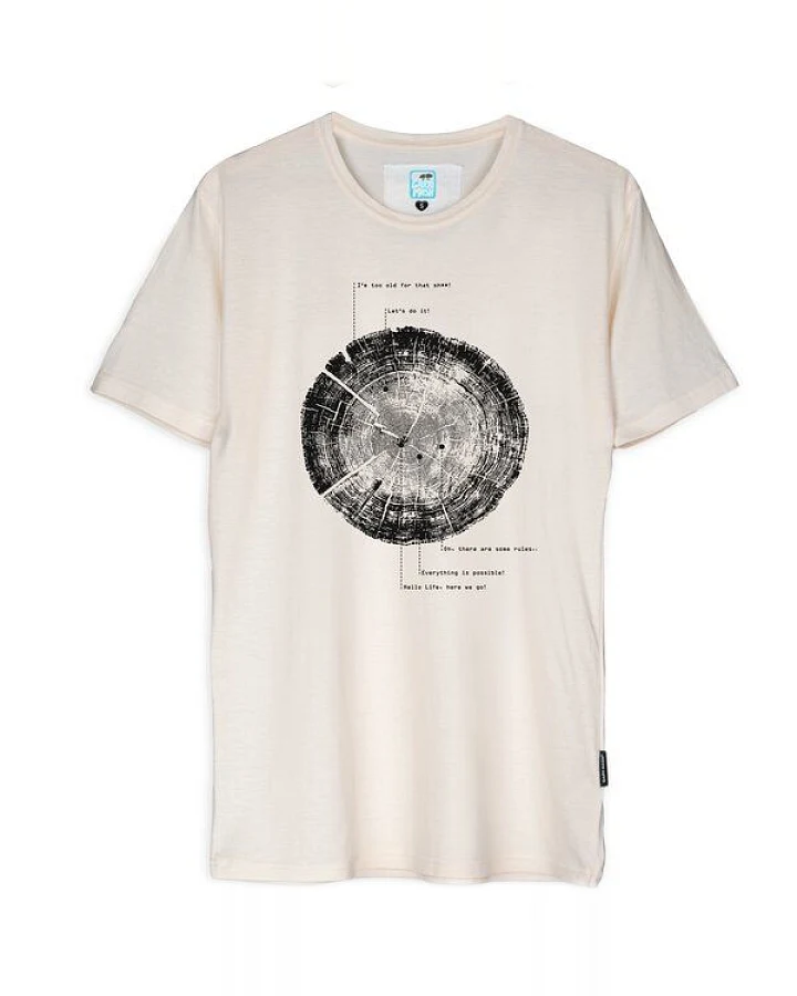 GARY MASH T-Shirt Liferings aus TENCEL Modal Mix