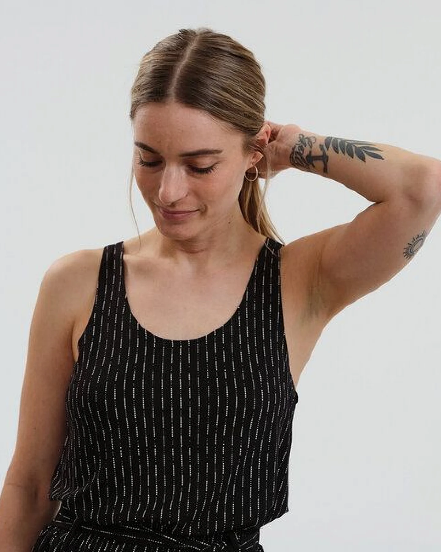 GARY MASH Top Victoria mit feinem Muster Dots LENZING ECOVERO Mix – Ansicht 2