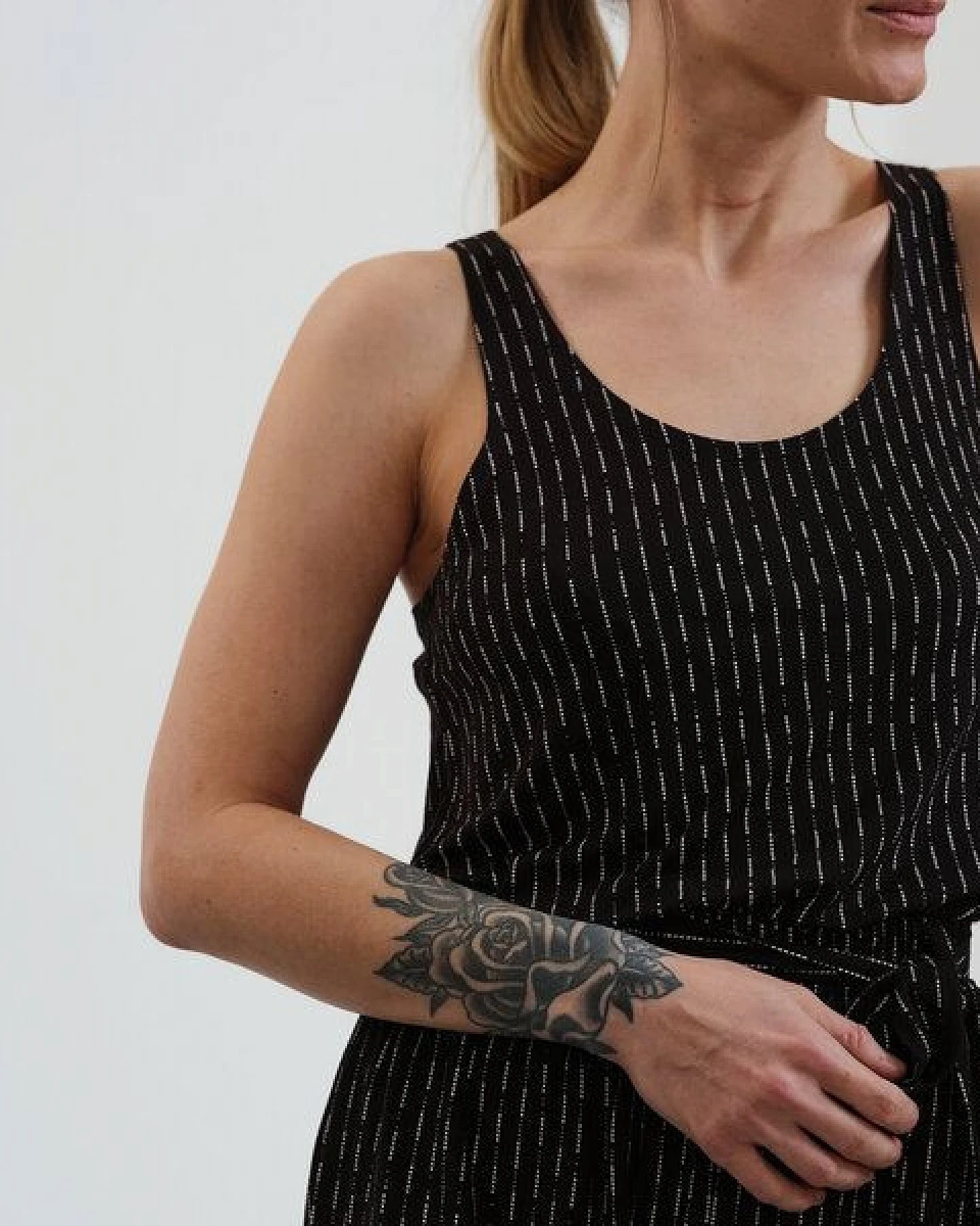 GARY MASH Top Victoria mit feinem Muster Dots LENZING ECOVERO Mix – Ansicht 3