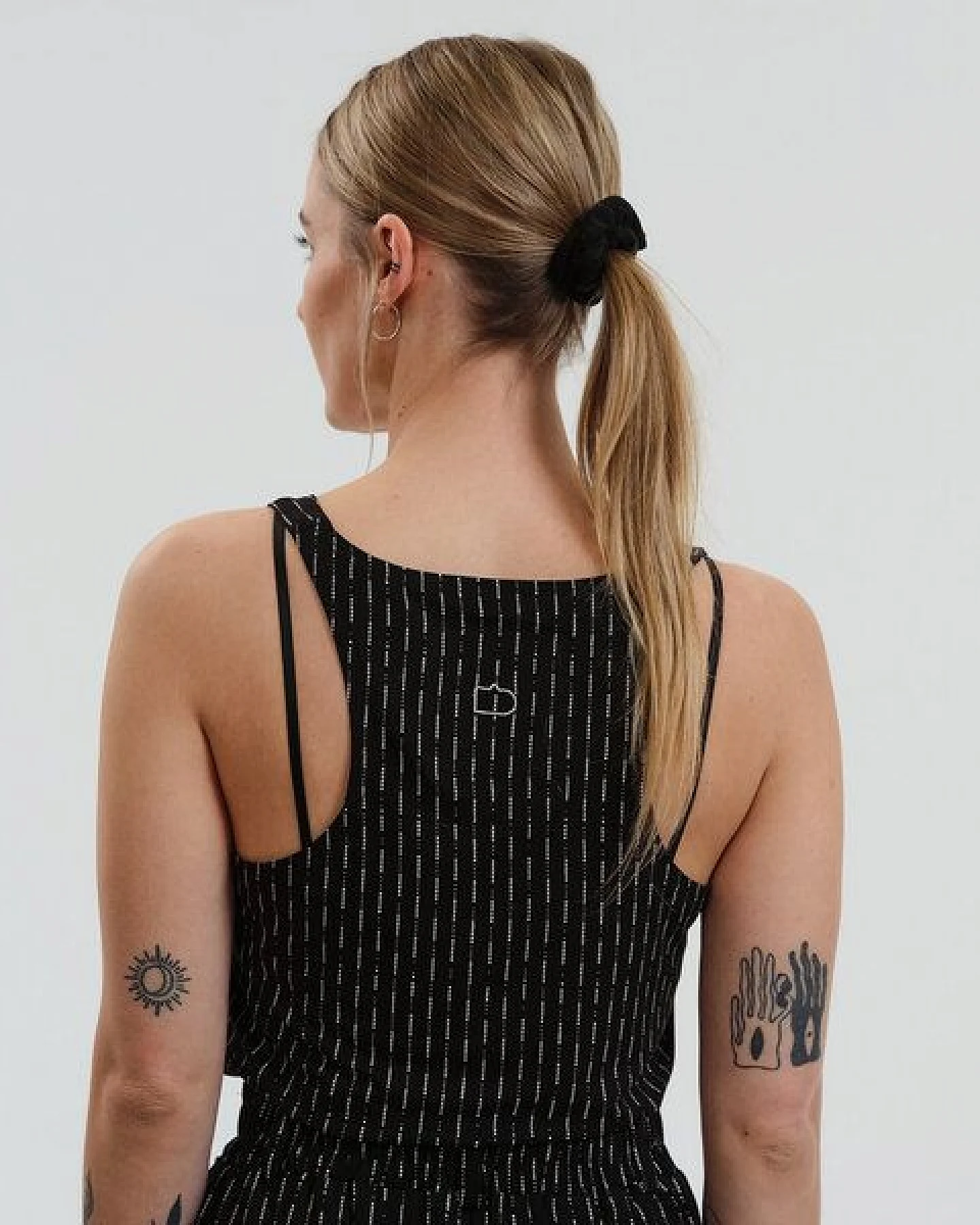 GARY MASH Top Victoria mit feinem Muster Dots LENZING ECOVERO Mix – Ansicht 3