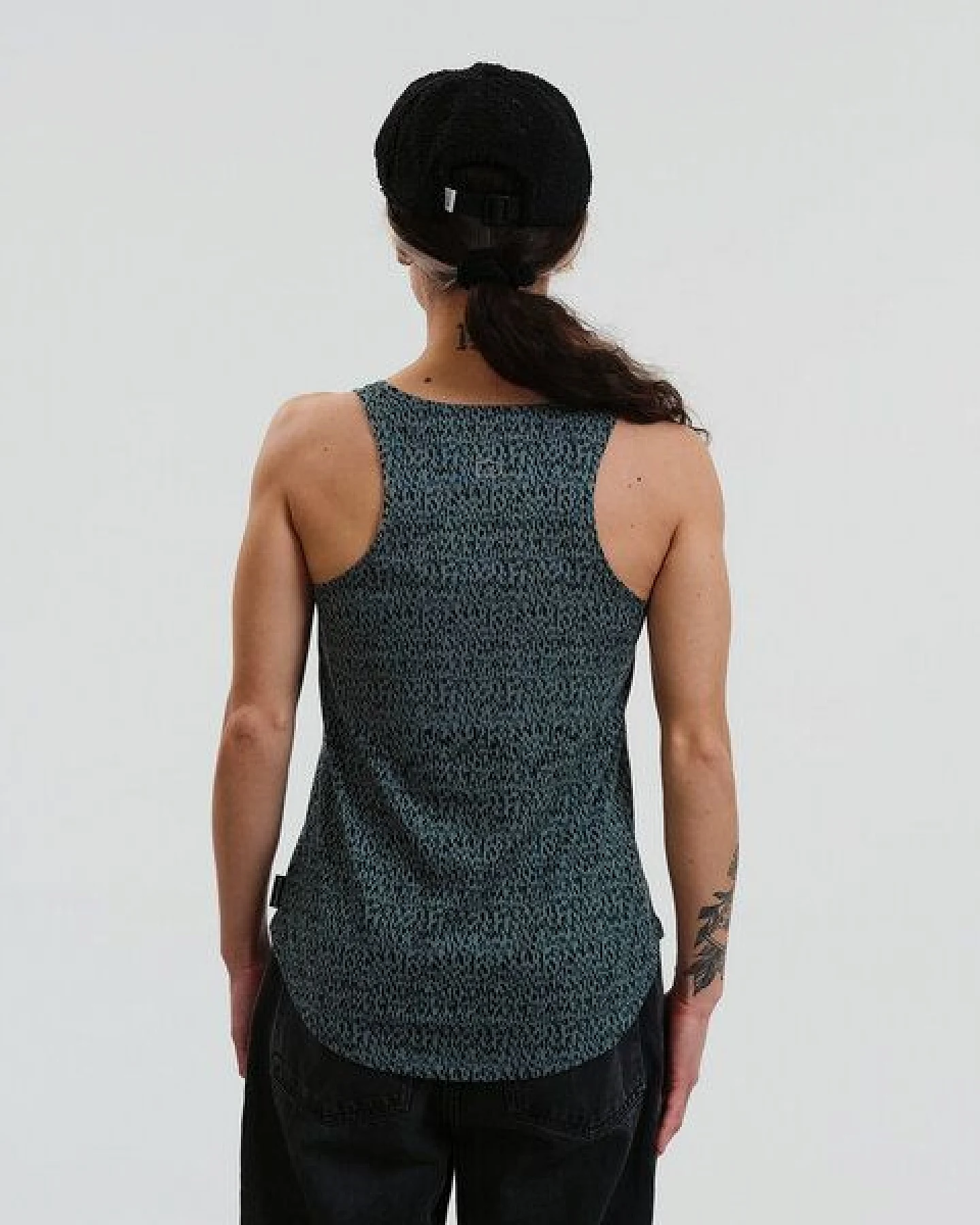 GARY MASH Top Victoria mit feinem Muster TENCEL Modal Mix – Ansicht 3
