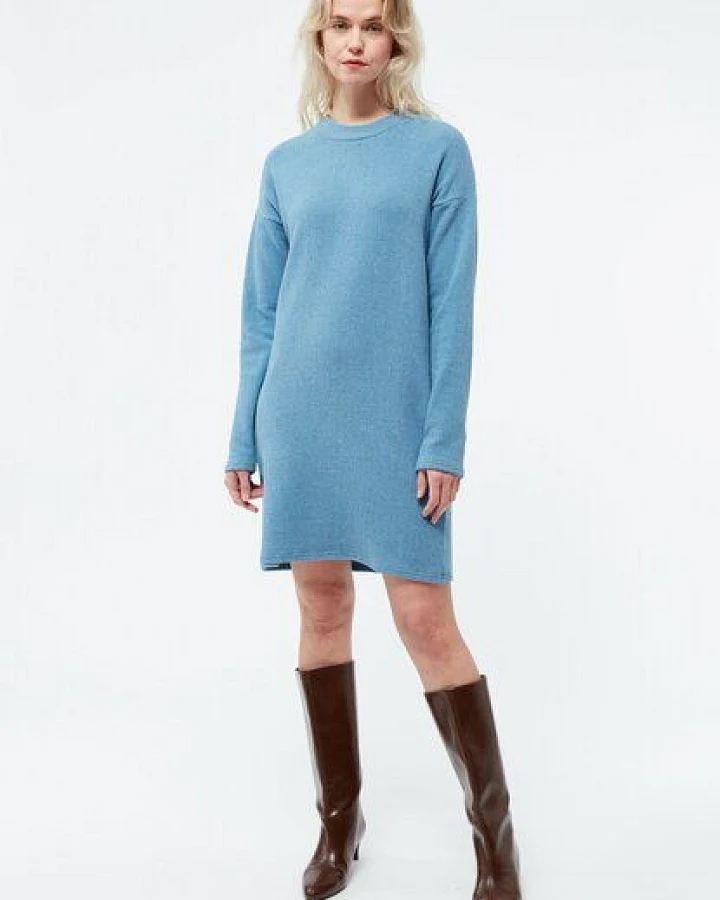 Givn Berlin Kleid GBJOHANNE aus recycelter Baumwolle - Frosty Blue