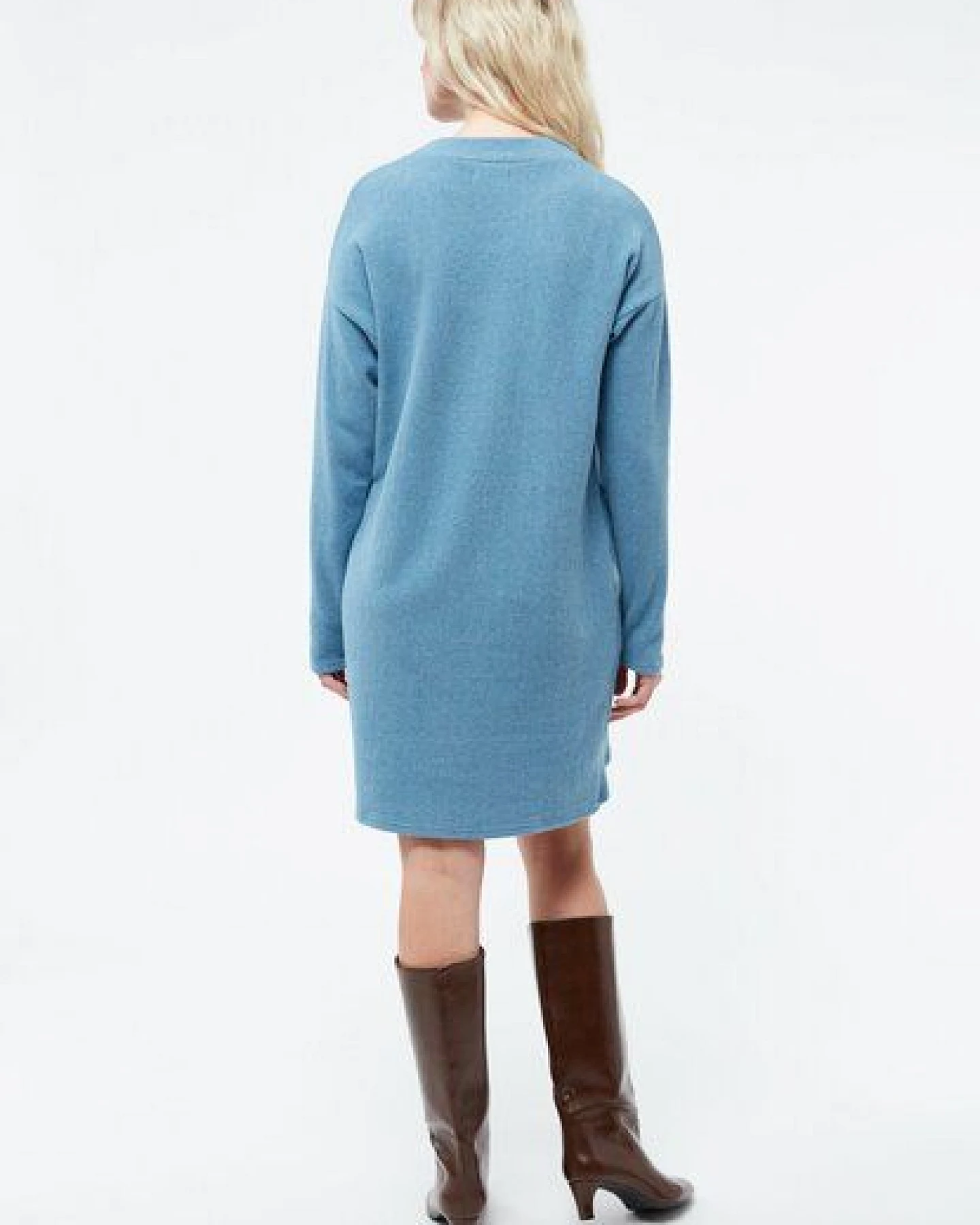 Givn Berlin Kleid GBJOHANNE aus recycelter Baumwolle - Frosty Blue – Ansicht 3