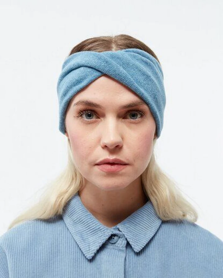 Givn Berlin Stirnband GBBETH aus recycelter Baumwolle - Frosty Blue