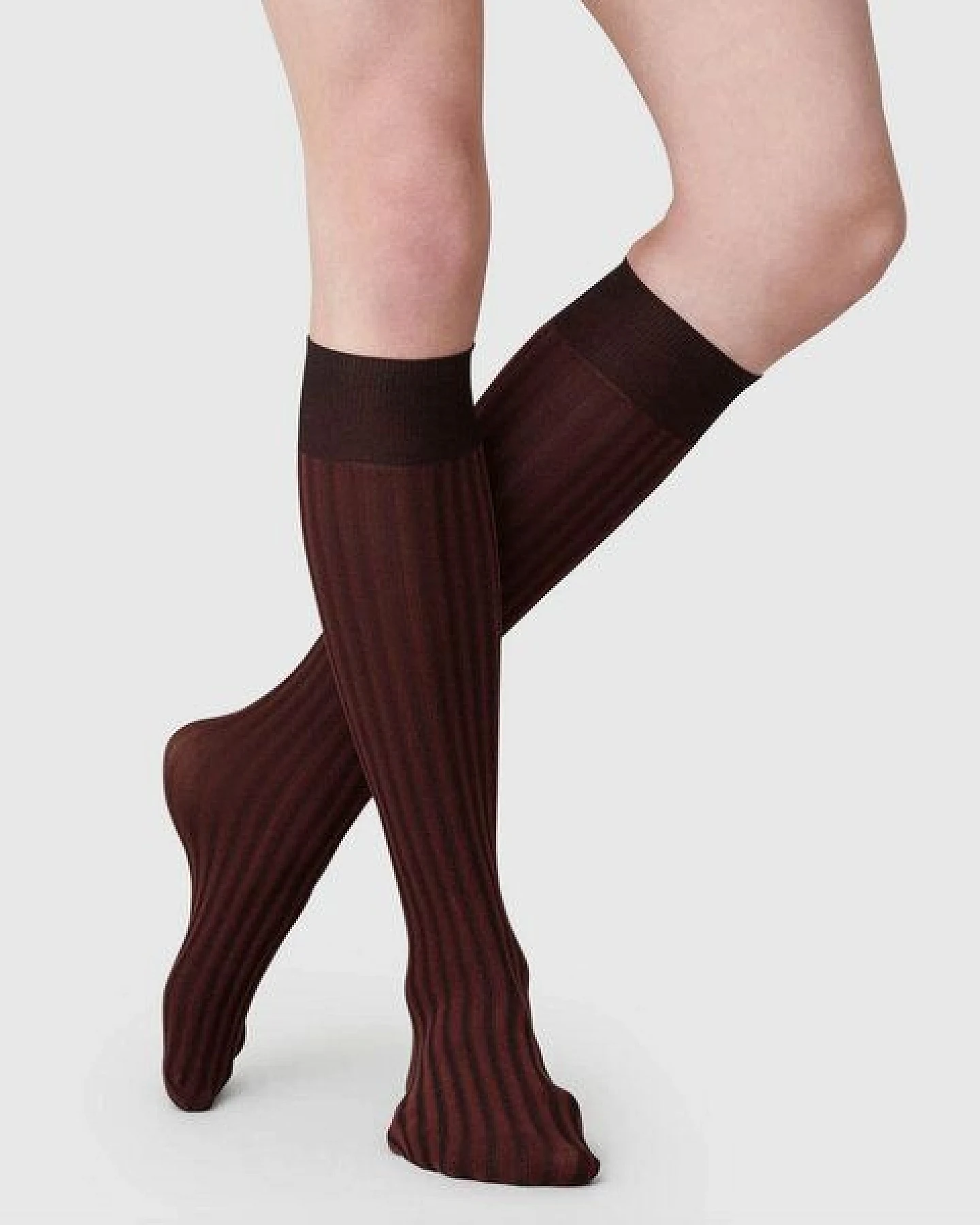 Swedish Stockings Kniestrümpfe Hilda aus Recycling-Material – Ansicht 2