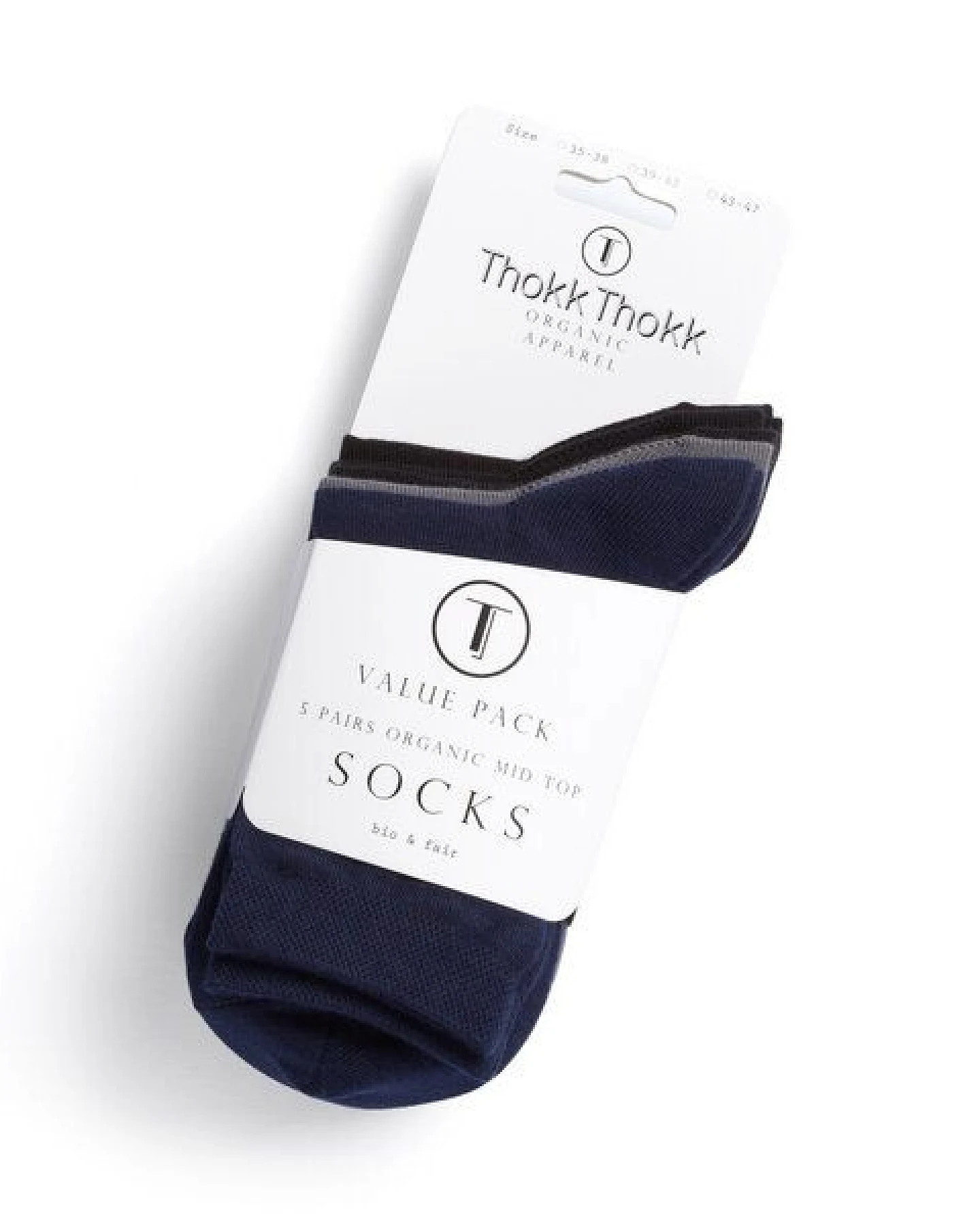 ThokkThokk 5er-Pack Basic Socken – Ansicht 3