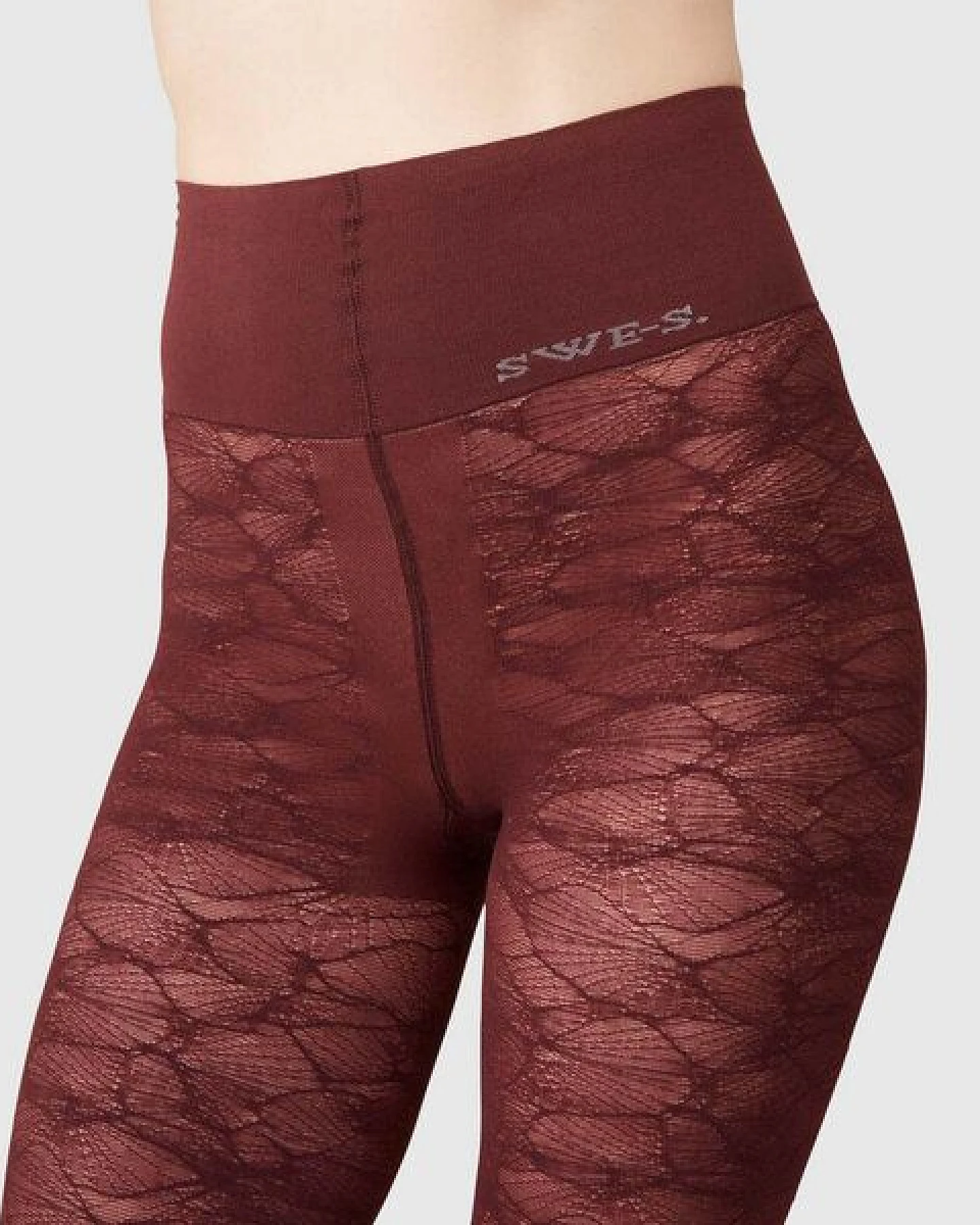 Swedish Stockings 40den Strumpfhose Alba Gingko aus Recyclingmaterial – Ansicht 2