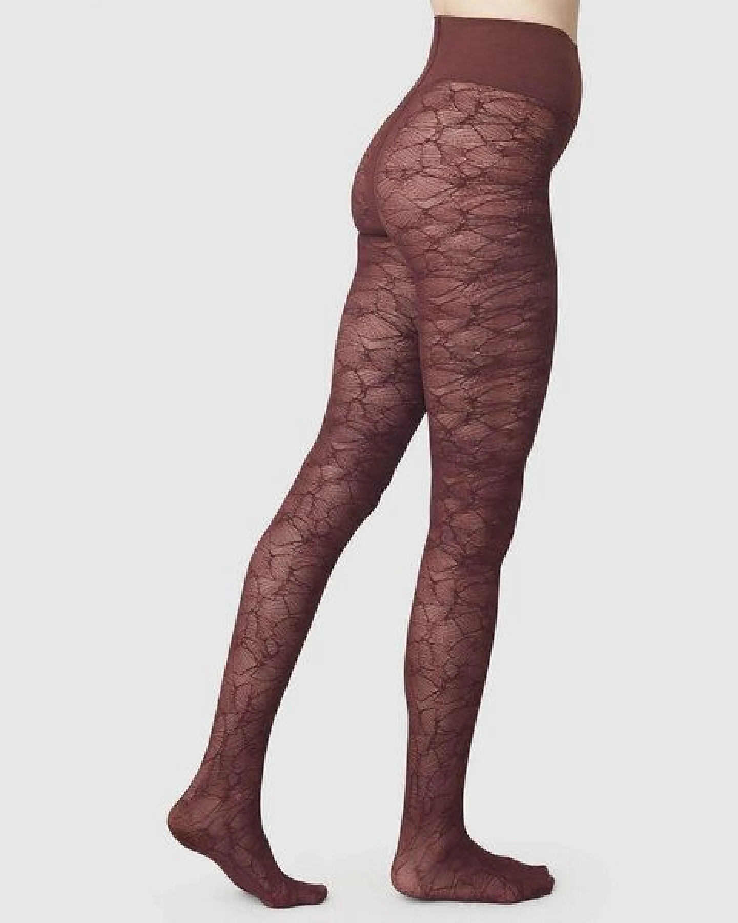 Swedish Stockings 40den Strumpfhose Alba Gingko aus Recyclingmaterial – Ansicht 3
