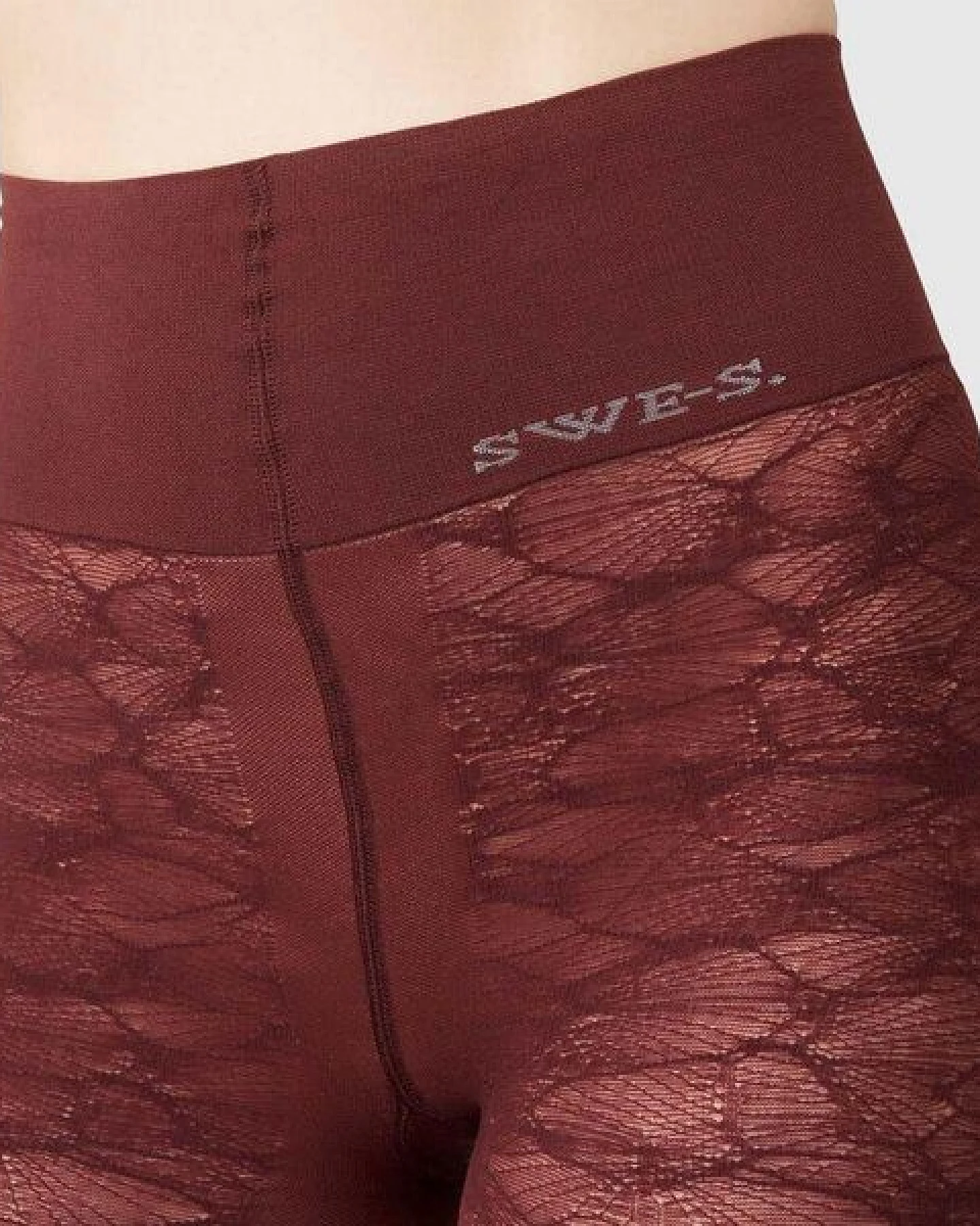 Swedish Stockings 40den Strumpfhose Alba Gingko aus Recyclingmaterial – Ansicht 4