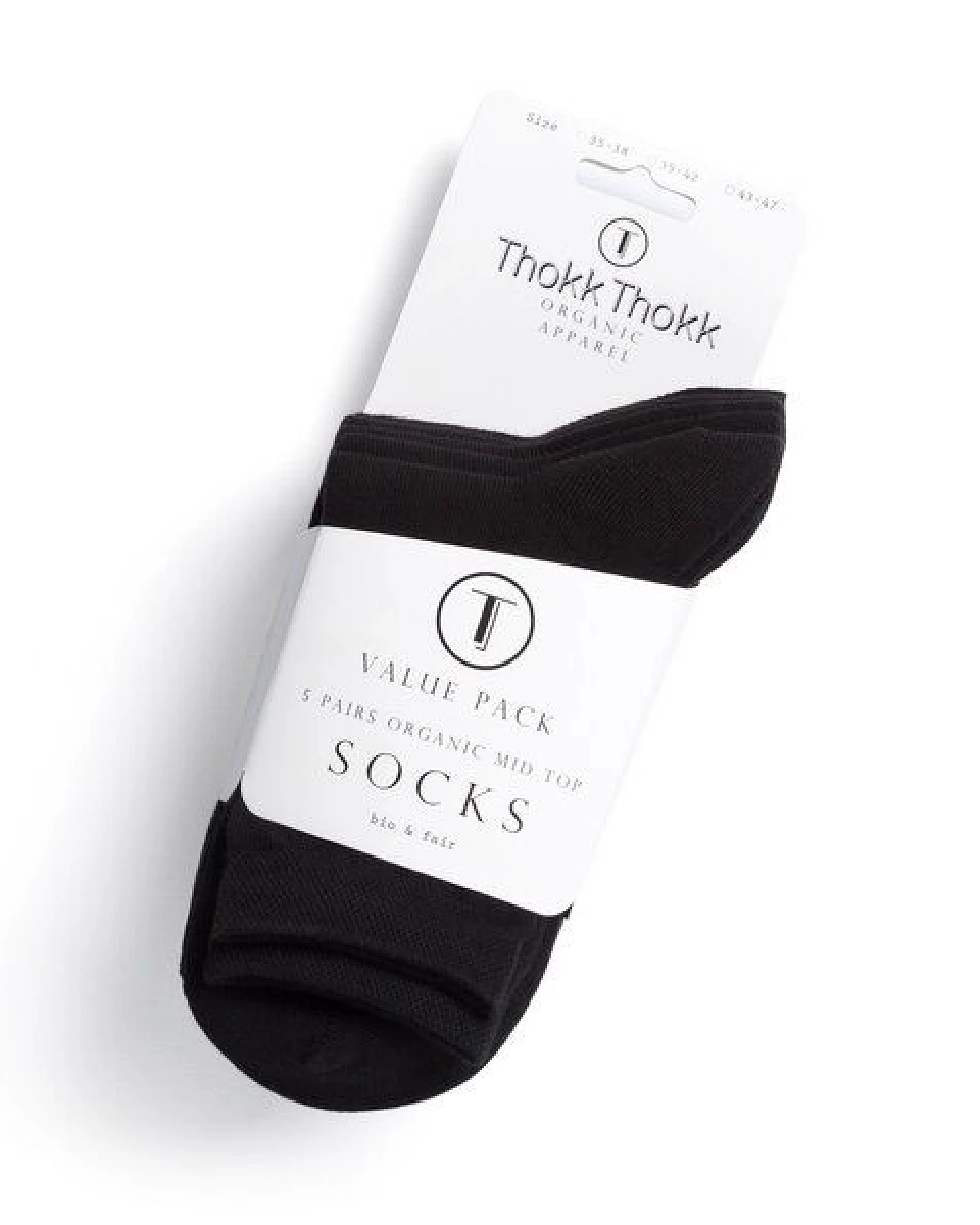 ThokkThokk 5er-Pack Basic Socken – Ansicht 4