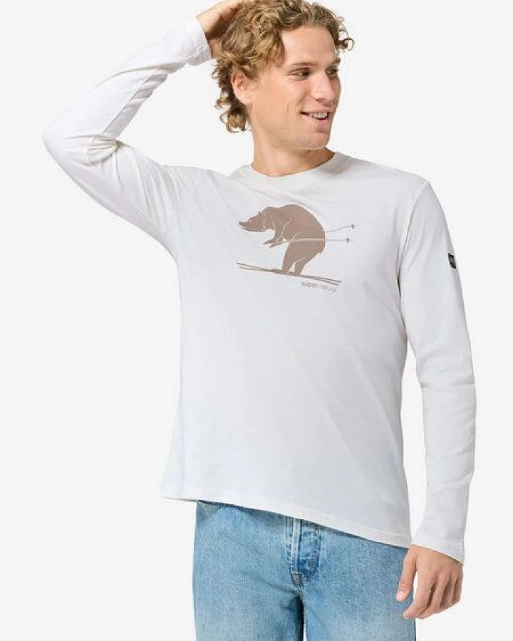 super.natural M SKI KARL BIO C LS für Herren, Merino