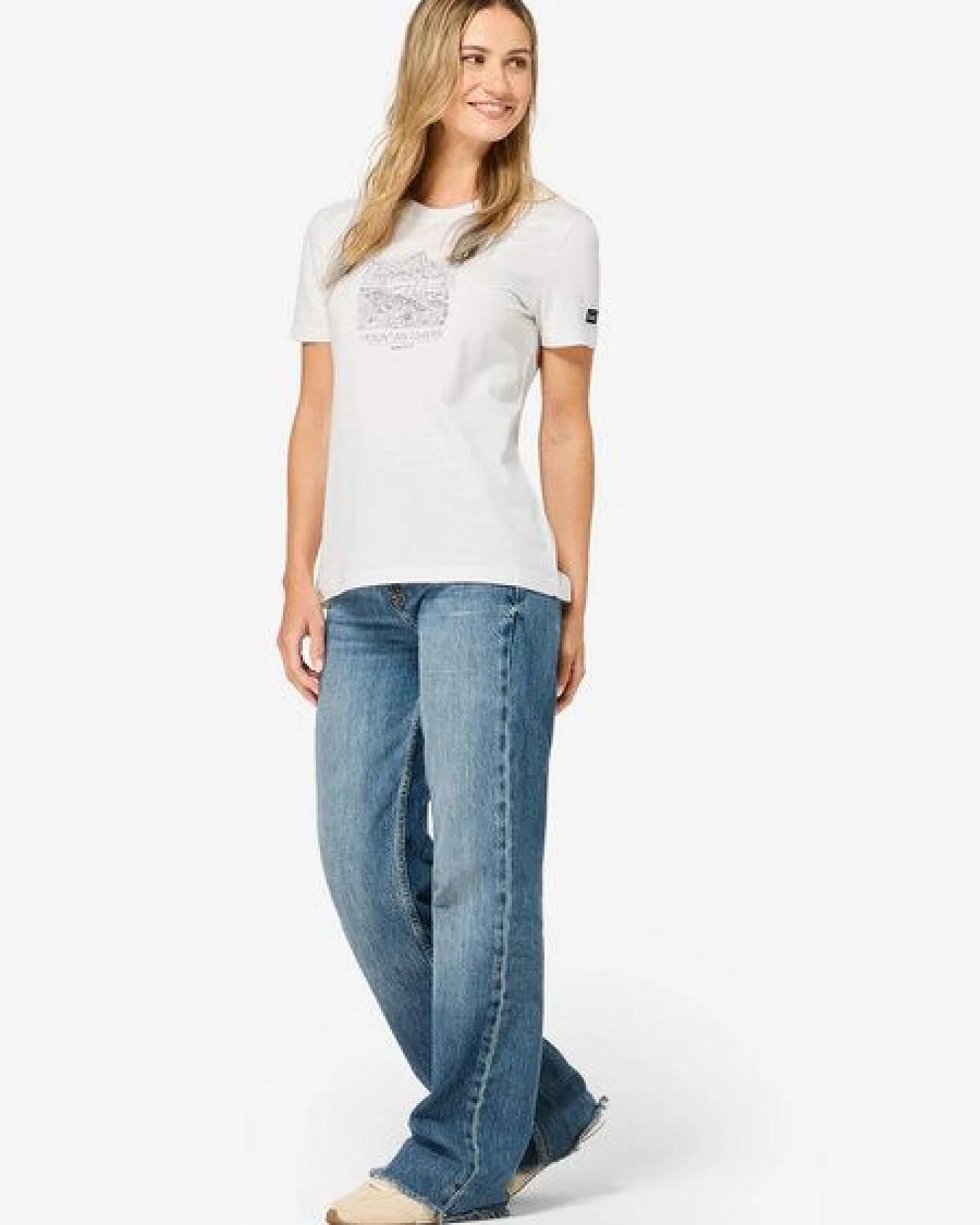 super.natural Merino T-Shirt W MOUNTAIN LOVERS BIO C TEE für Damen, Merino – Ansicht 3
