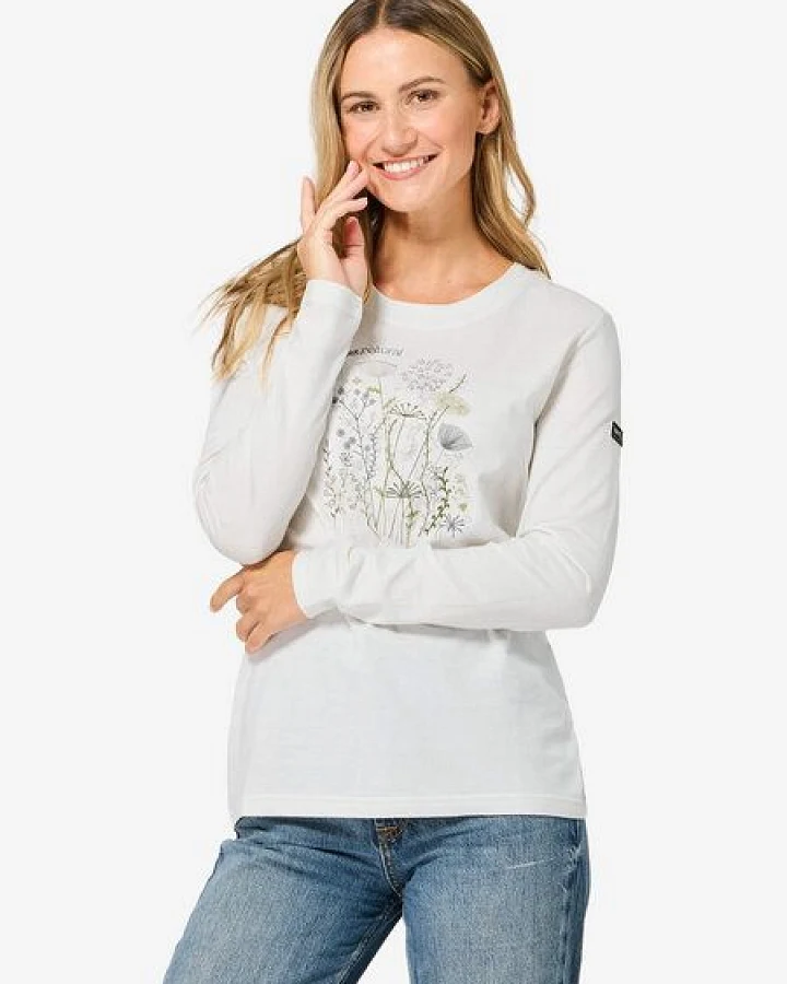 super.natural W ROCK FLOWERS BIO C LS für Damen, Merino