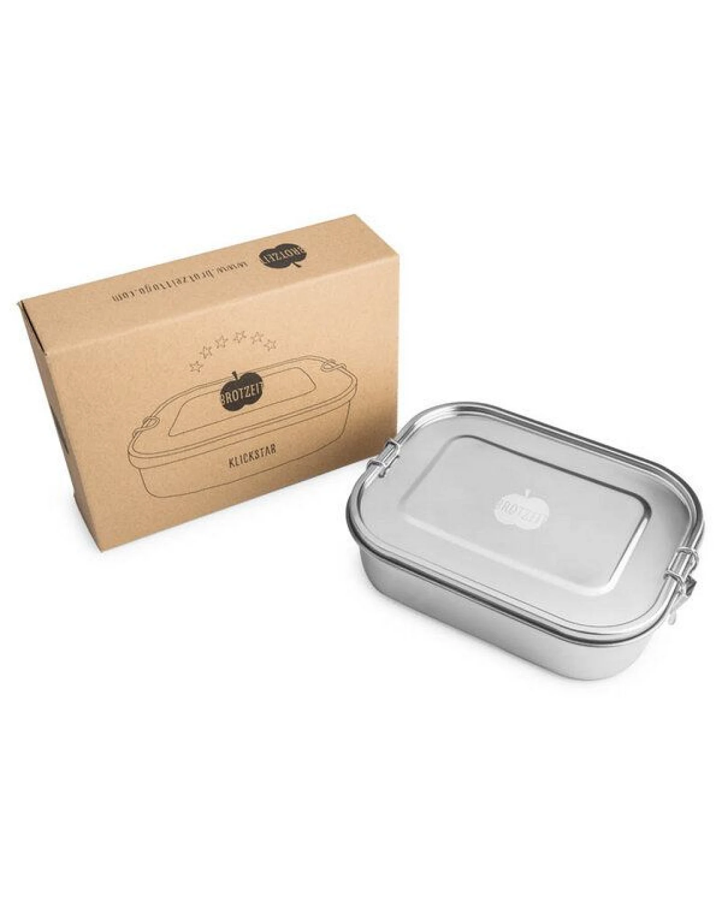 Brotzeit Dichte Edelstahl Lunchbox Klickstar – Ansicht 2