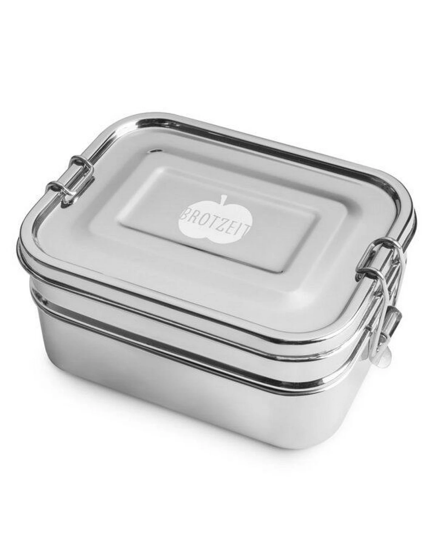 Brotzeit Edelstahl Lunchbox Doppeldecker – Ansicht 3