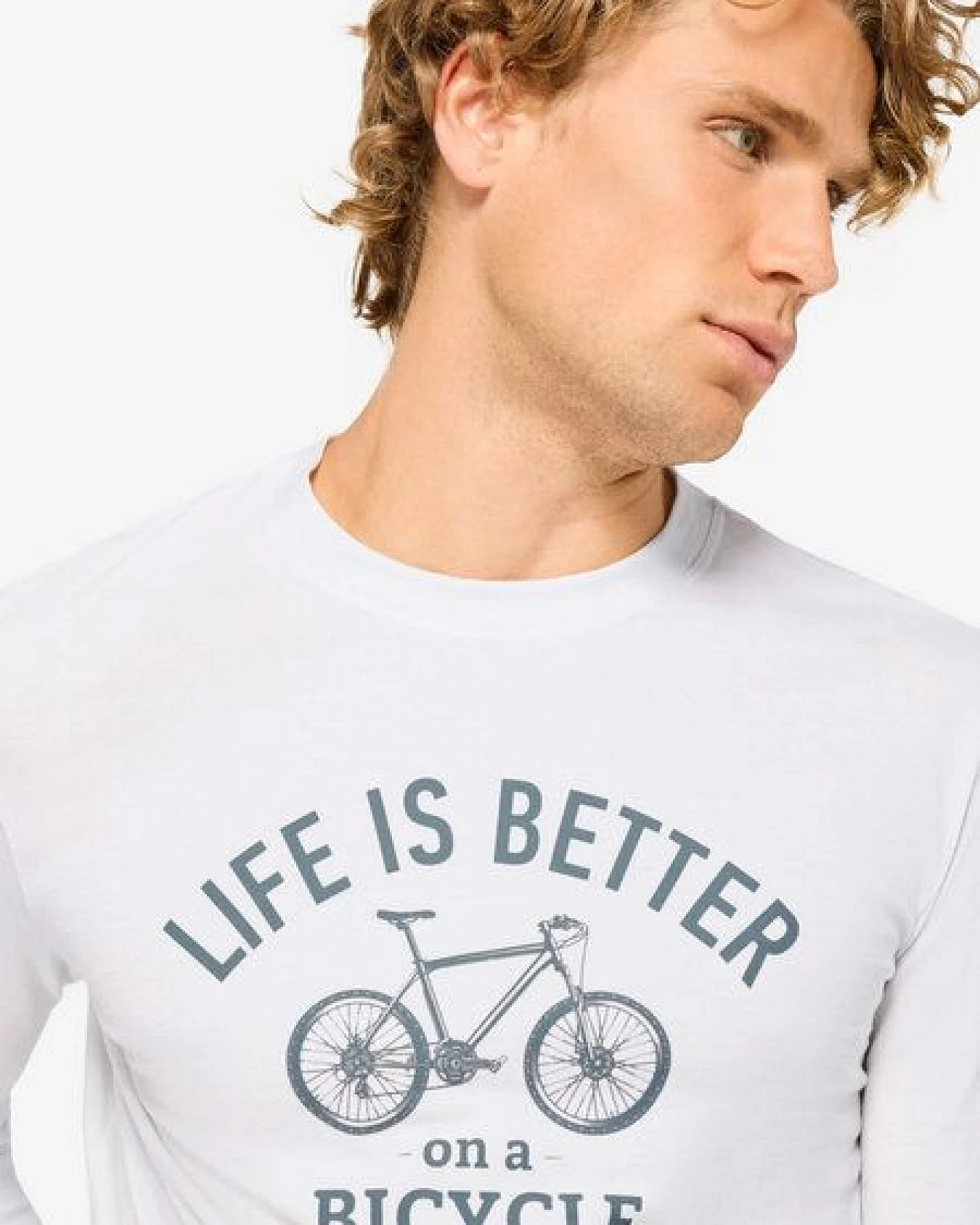 super.natural M BETTER BIKE BIO C LS für Herren, Merino – Ansicht 2