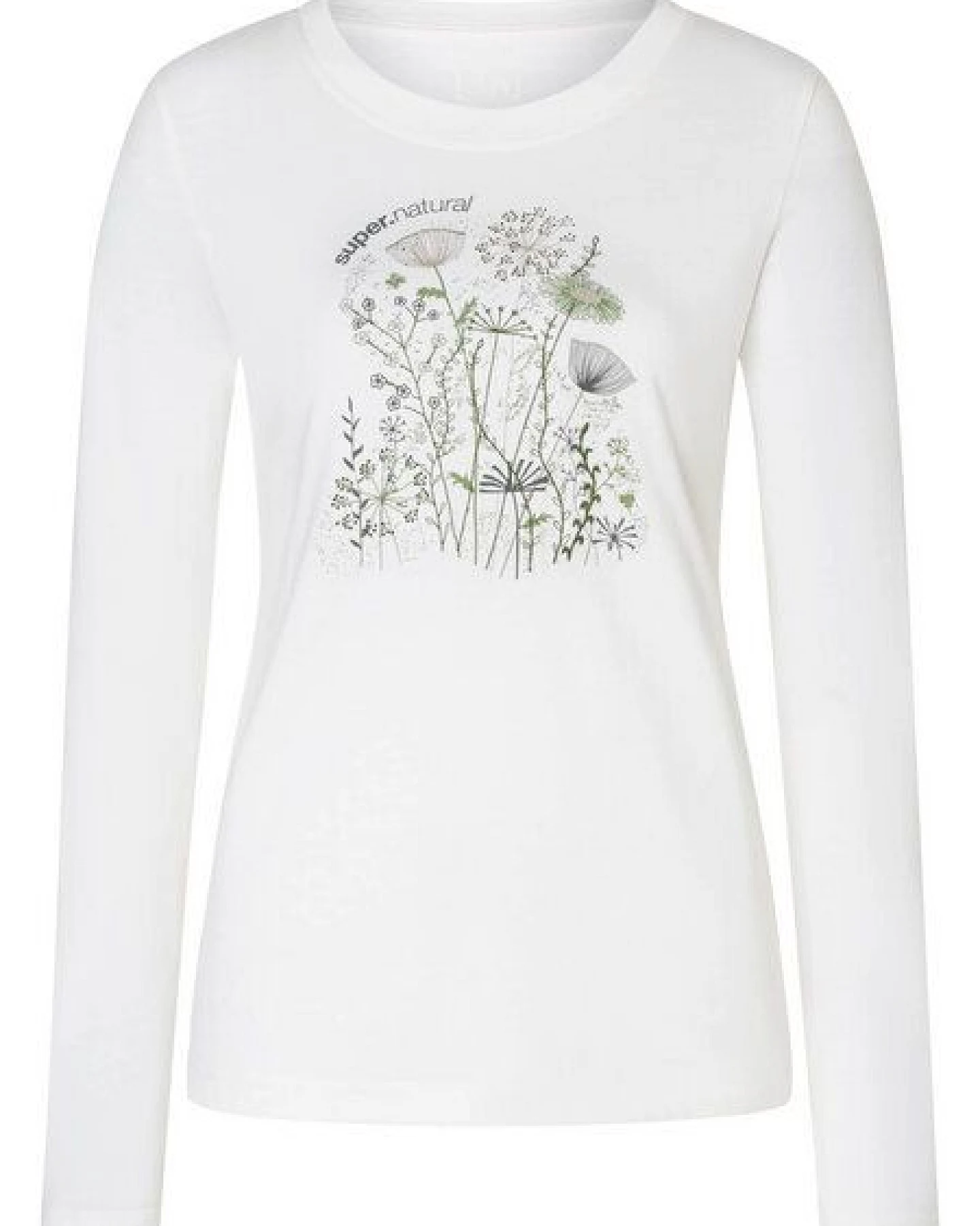 super.natural W ROCK FLOWERS BIO C LS für Damen, Merino – Ansicht 4